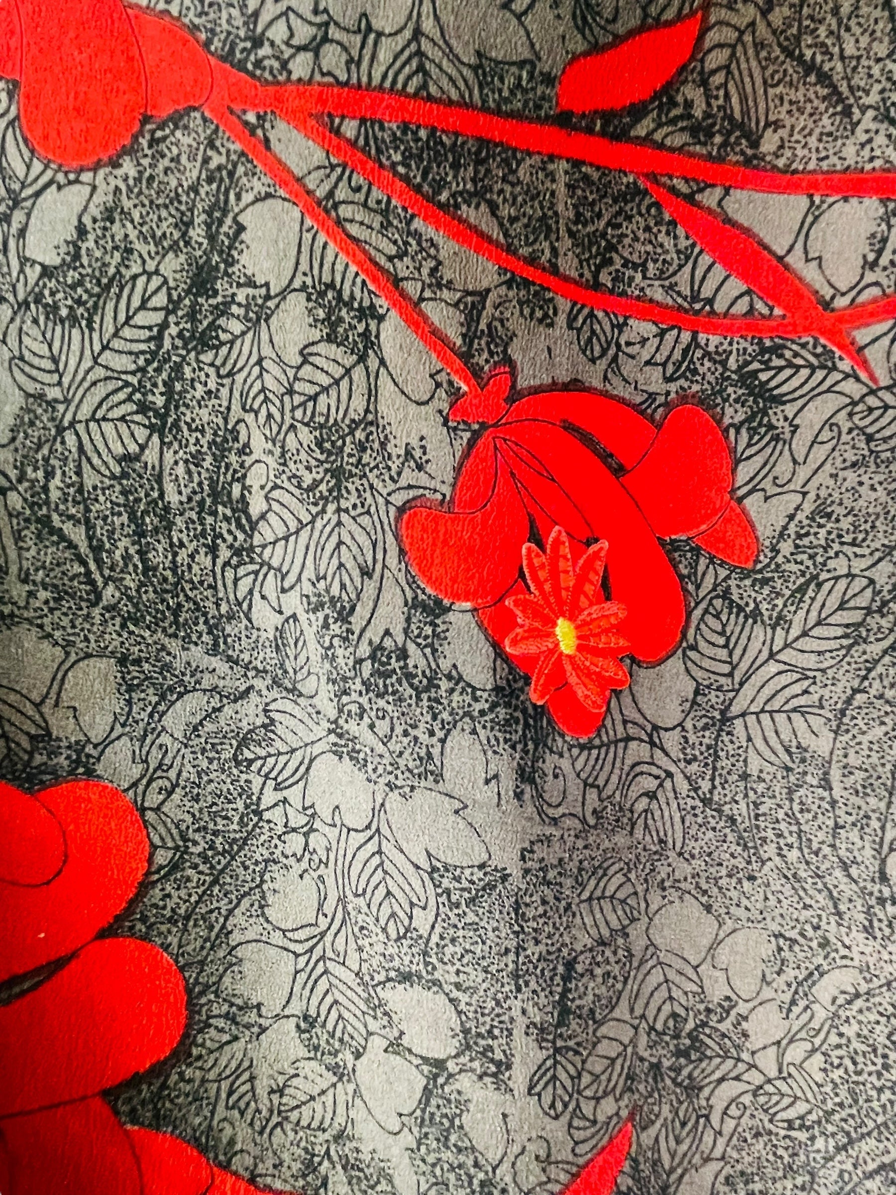 PRC7513A Avatar Pure Silk Kimono-Sleeved Jacket with Belt