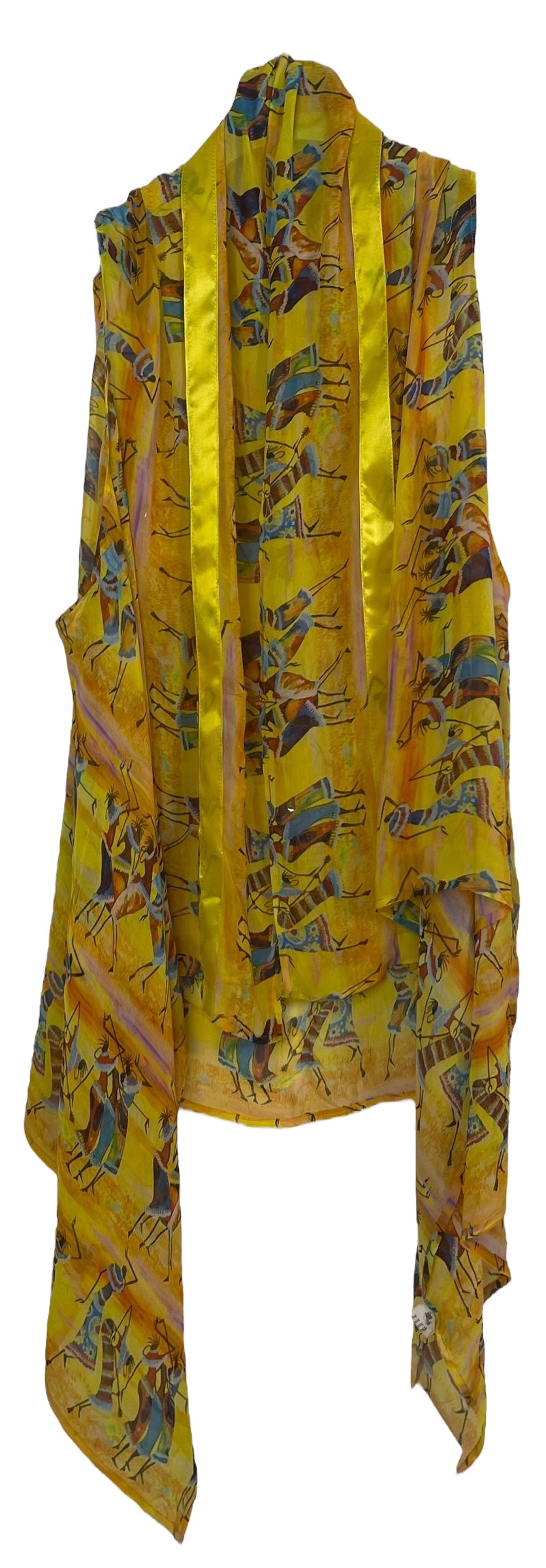 PRG8032 Sheer Avatar Pure Silk Versatile Vest