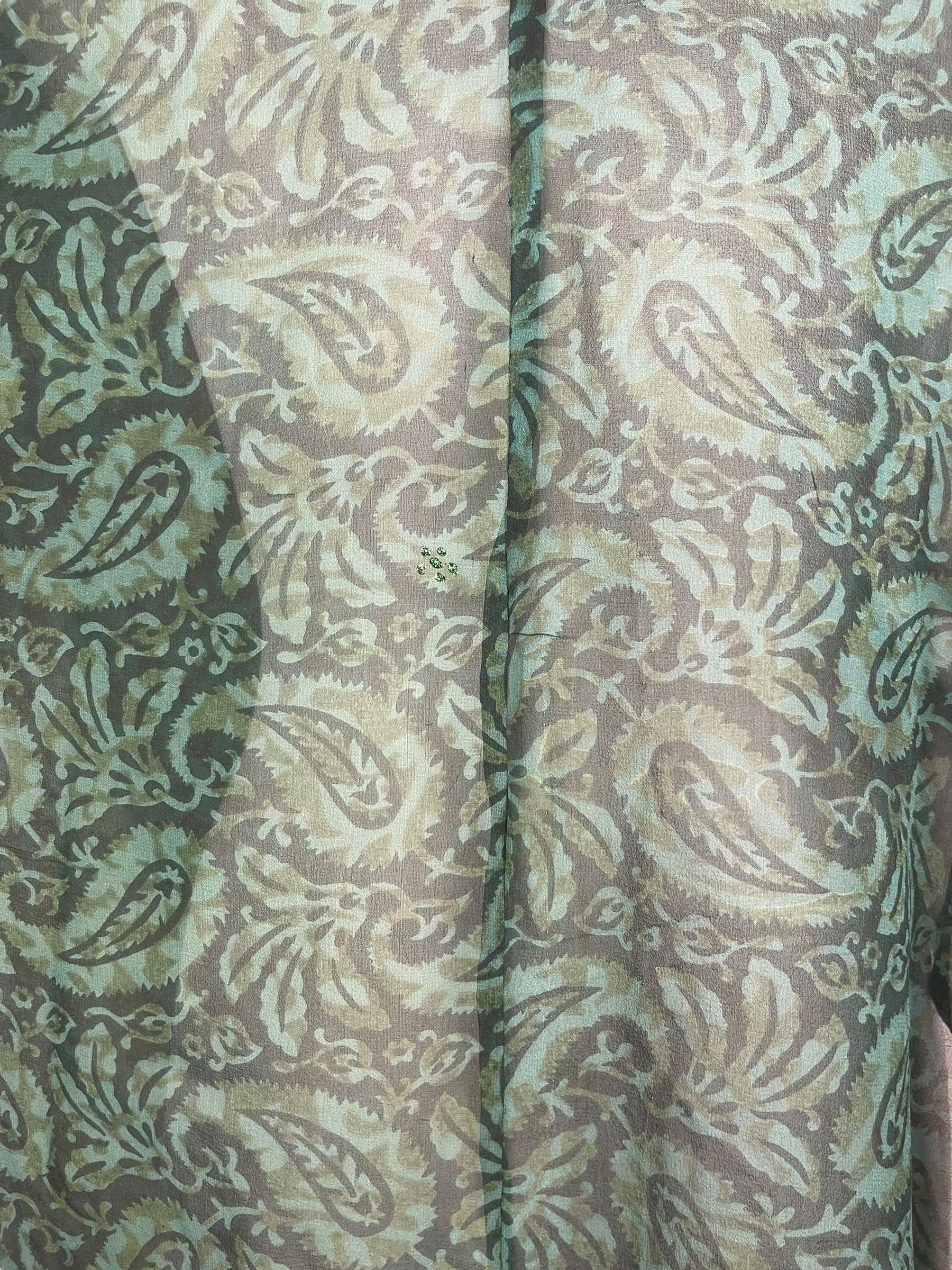 PRG8122 Sheer Avatar Pure Silk Waterfall Top