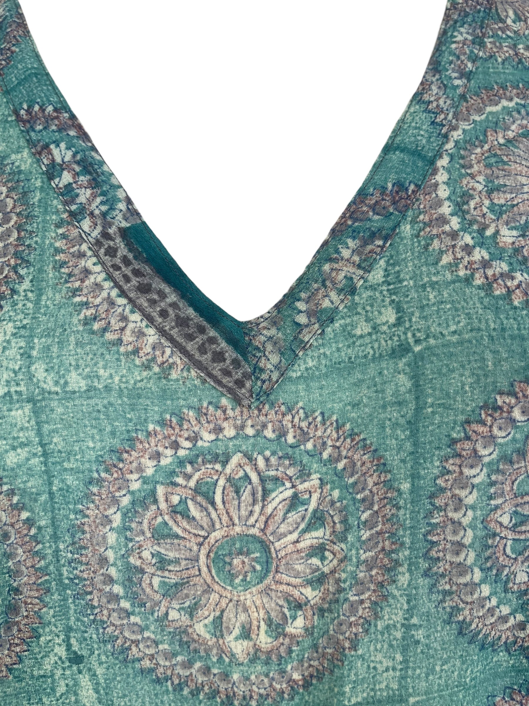 PRG8853 Sheer Wabi Sabi Pure Silk Midi Length Kaftan by 15 FEBRUARY 2026 – Handmade ethical Midi Length Kaftan from sariKNOTsari using upcycled silk. Designed in Canada for travel and slow fashion, loved from Toronto to LA to Sydney.