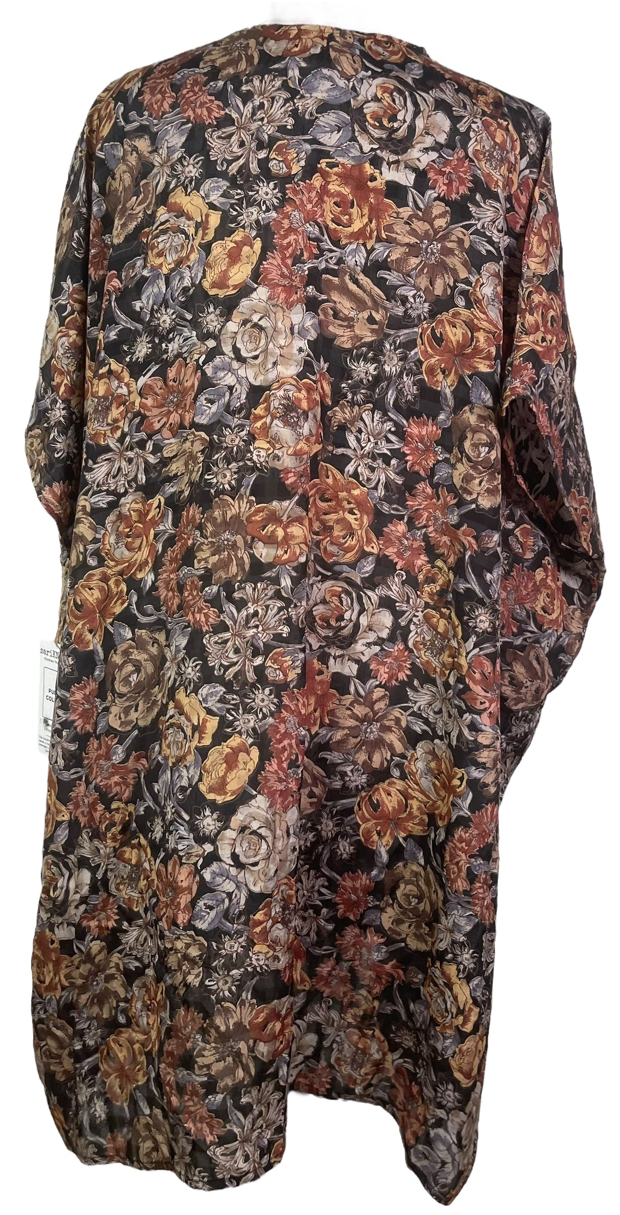 PRC7776 Avatar Pure Silk Midi Length Kaftan