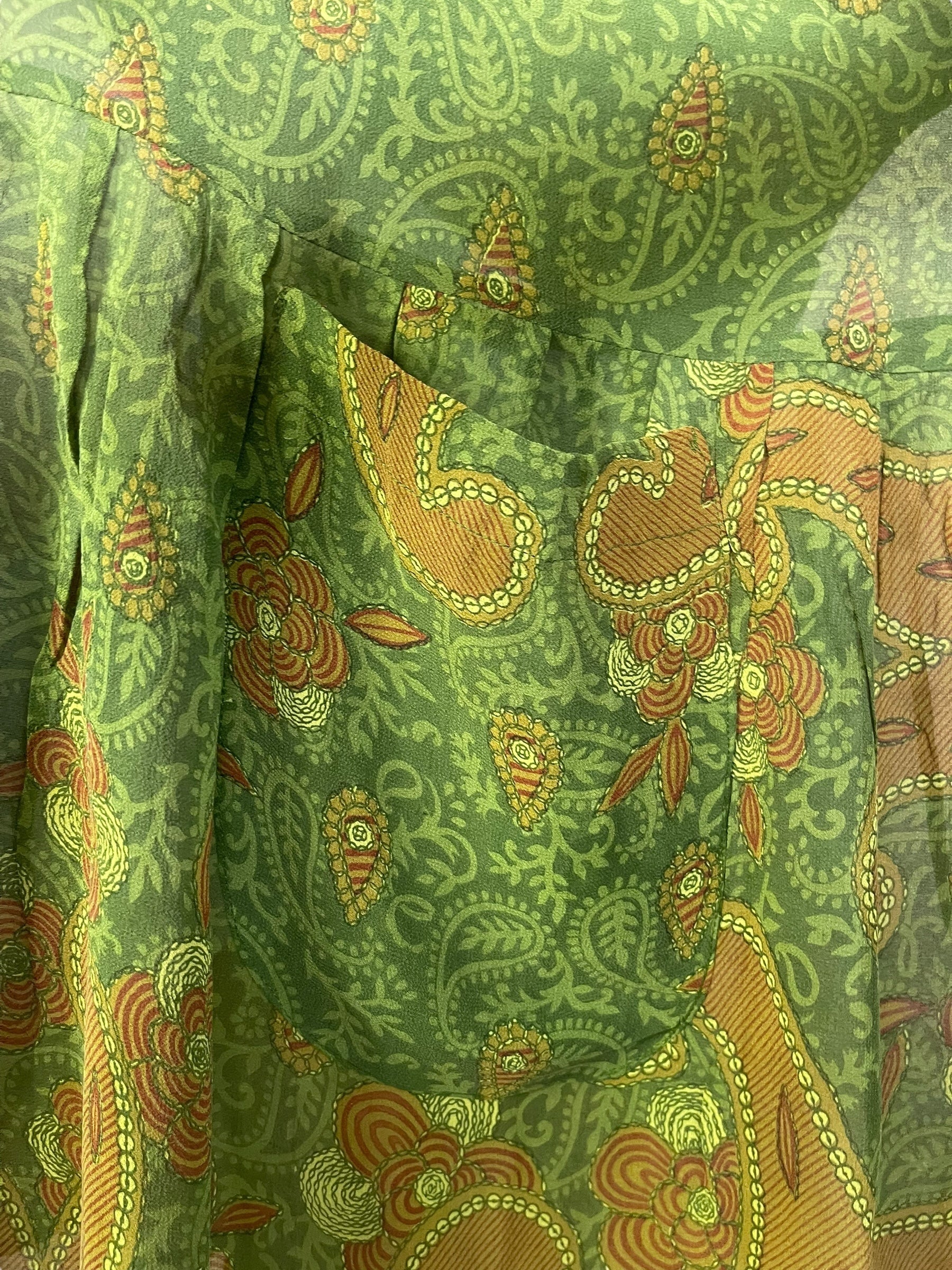 PRG7744 Sheer Avatar Pure Silk Boxy Babydoll Dress