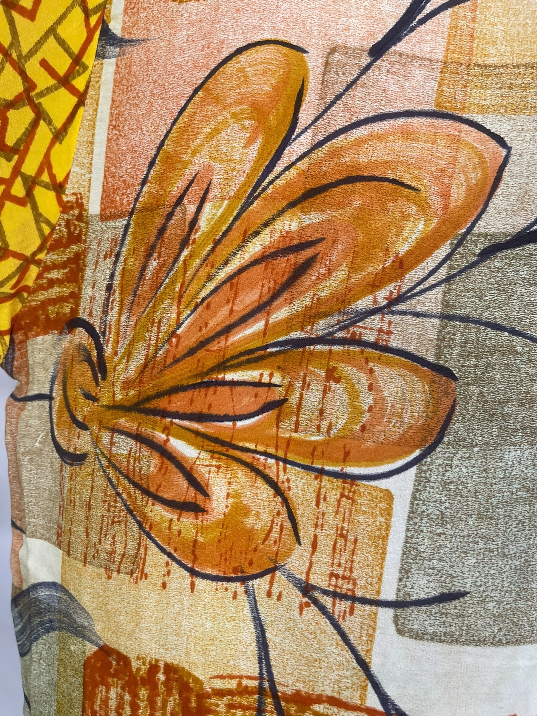 PRC7806 Avatar Pure Silk Self Pocket Tunic Dress