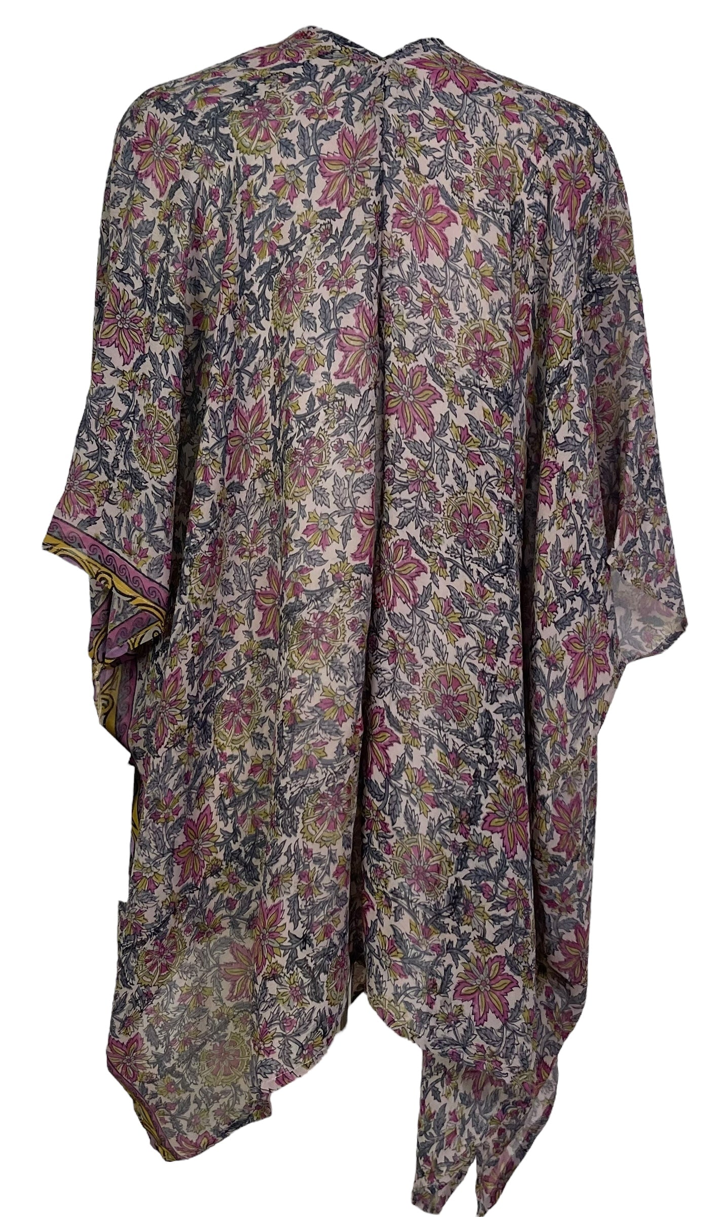 PRG7100 Sheer Avatar Pure Silk Cardigan