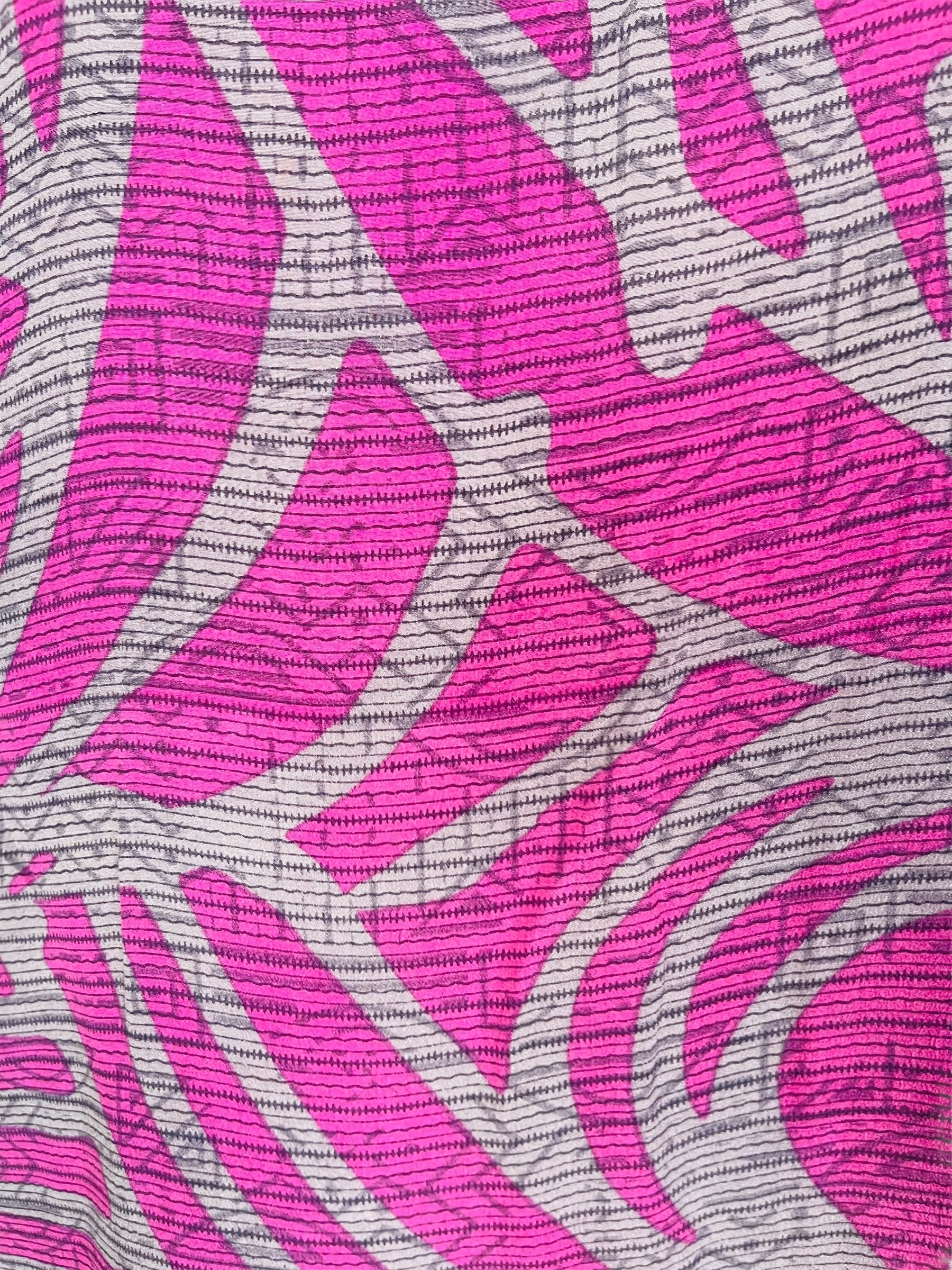 PRC7031 Avatar Pure Silk Side Slit Top