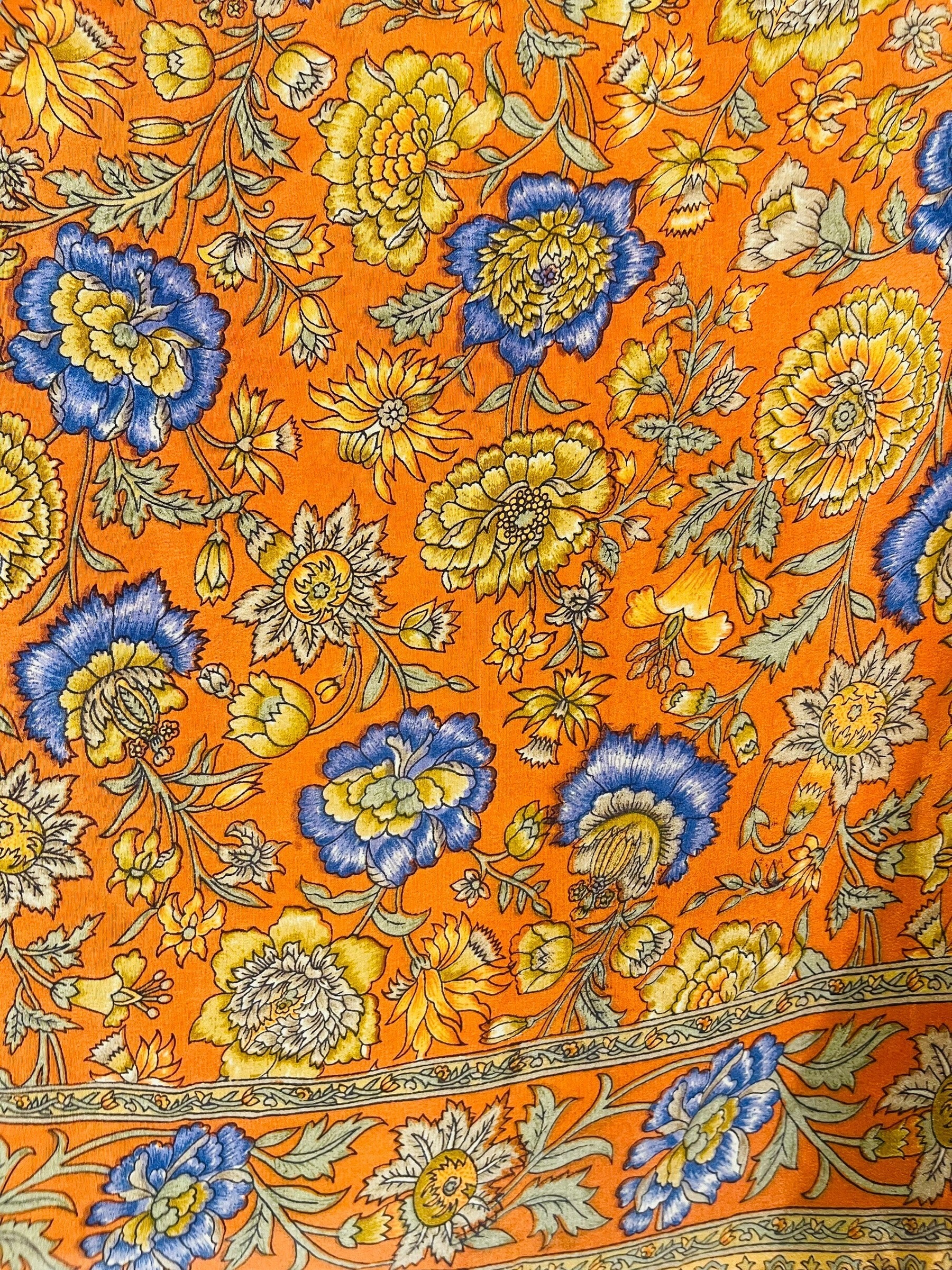 PRC7881 Avatar Pure Silk Capelet Poncho