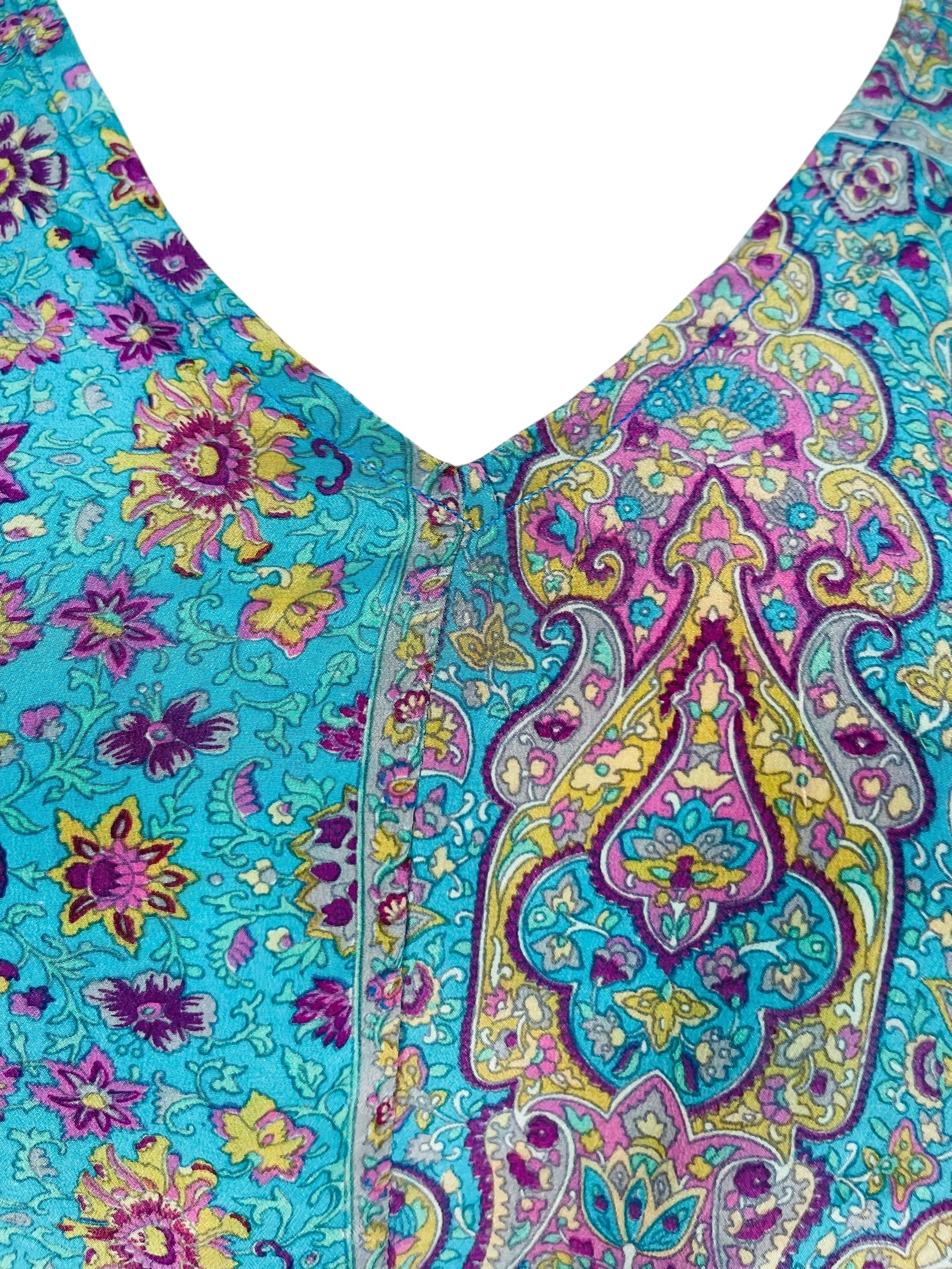 PRC7557 Avatar Pure Silk Waterfall Top