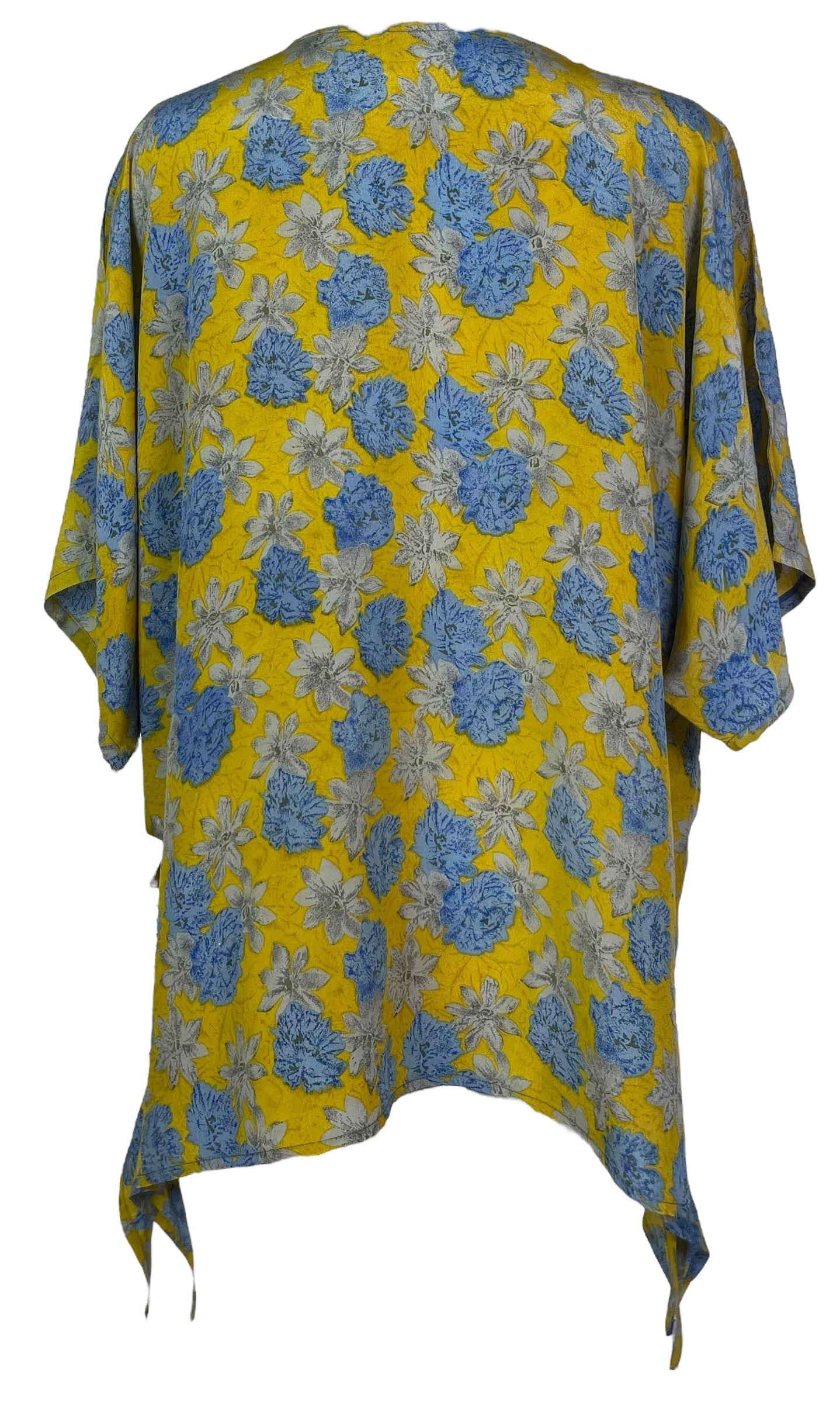 PRC8028 Avatar Pure Silk Long Tunic with Side Ties