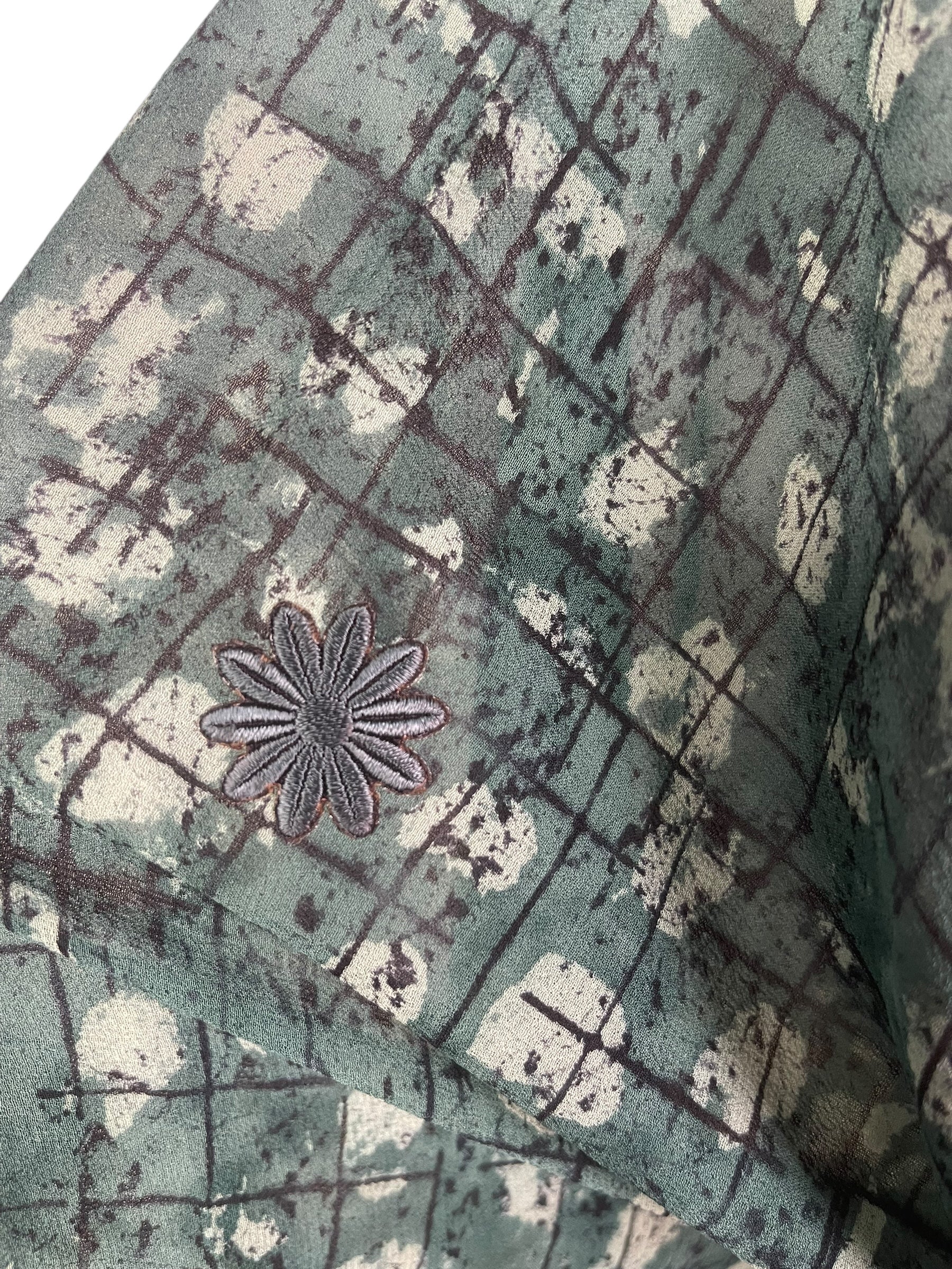 PREVIEW PRG8536 Sheer Avatar Pure Silk Kimono-Sleeved Jacket with Belt by MARCH2026 – Handmade ethical Short Kimono from sariKNOTsari using upcycled silk. Designed in Canada for travel and slow fashion, loved from Toronto to LA to Sydney. Featuring Zsiska, Bryn Walker and Artisan Leather coats by Rejean Pepin, Pepin designs