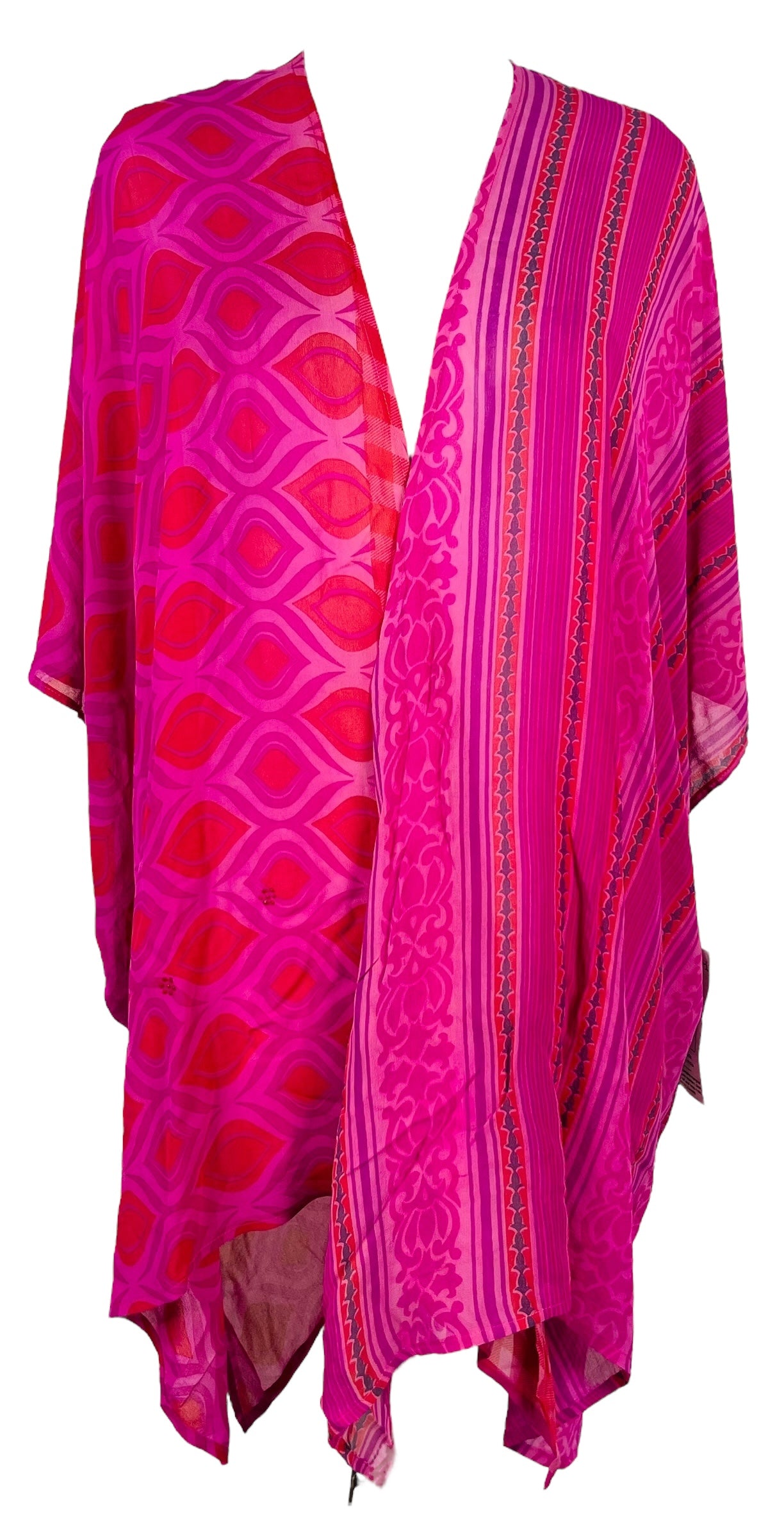 PRG7047 Sheer Avatar Pure Silk Cardigan