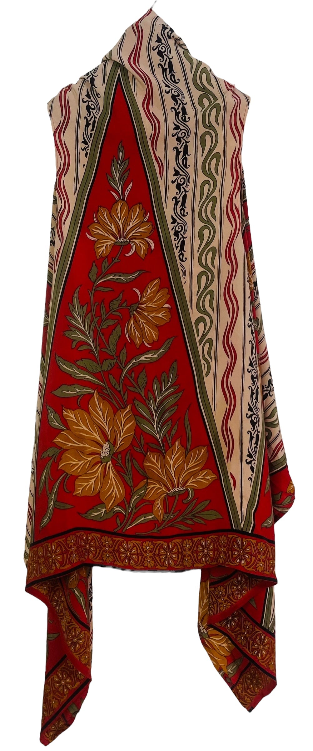 PRC7644 Wabi Sabi Pure Silk Versatile Vest