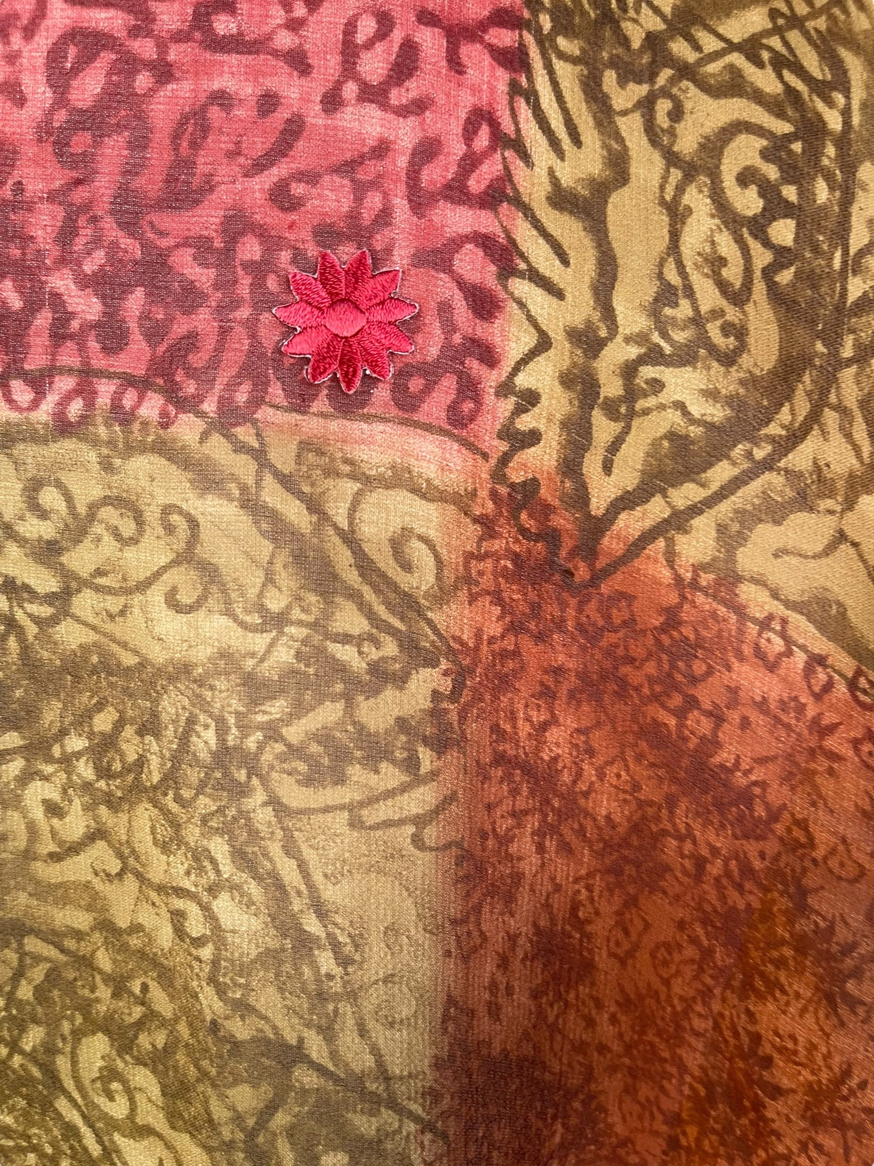 SUTTLES PRG7708 Sheer Avatar Pure Silk Capelet Poncho