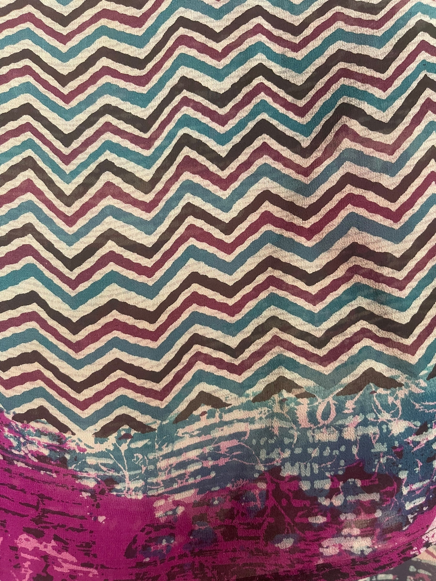 PRG7880 Sheer Avatar Pure Silk Hi Lo Top