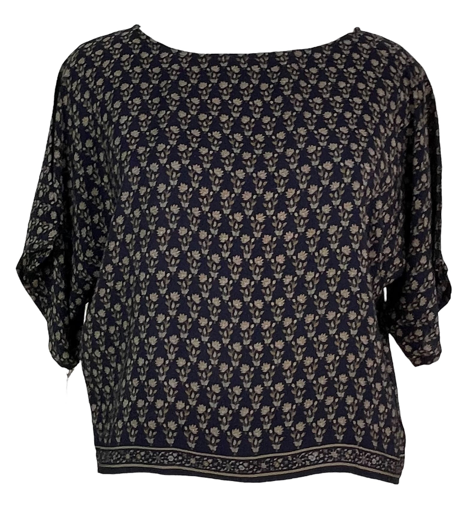 PRC7935 Avatar Pure Silk Boxy Top