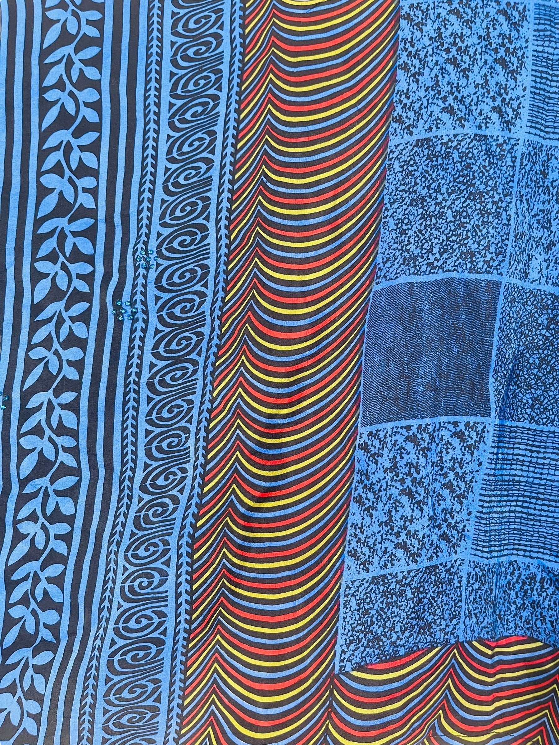 PRC7704 Avatar Pure Silk Capelet Poncho