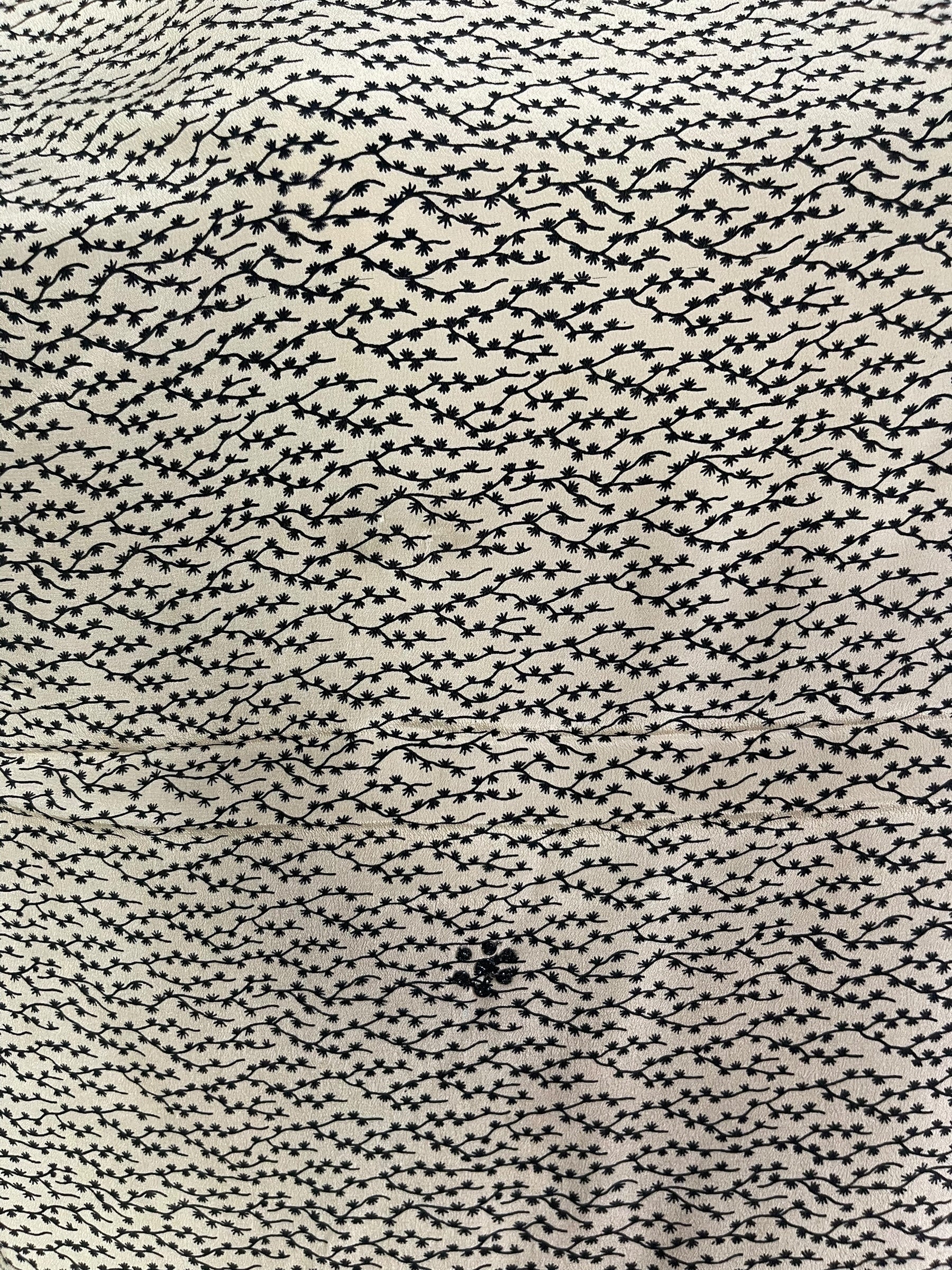 PRC6866 Avatar Pure Silk Side Slit Top