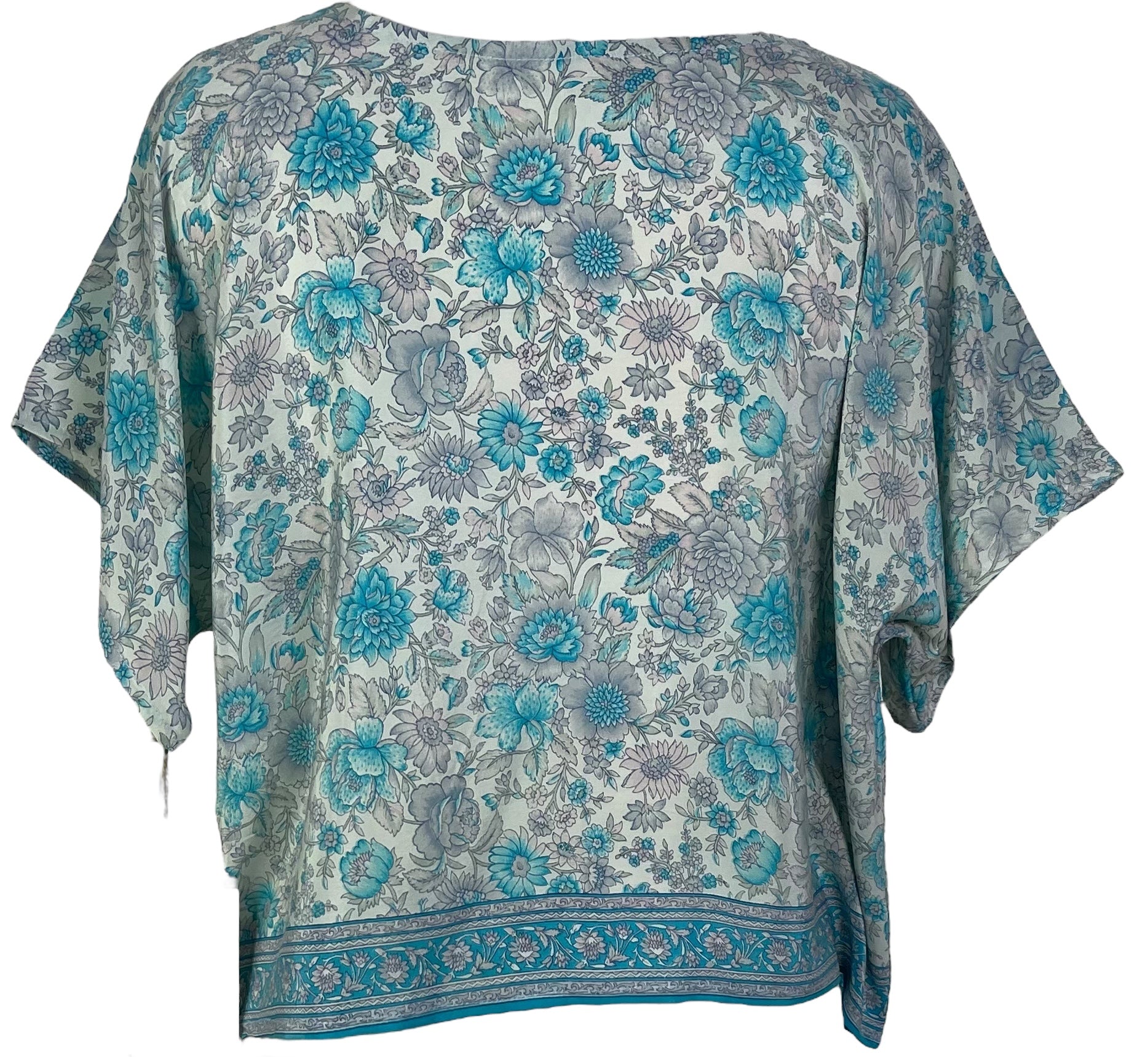 LADY LUCK PRC6829 Avatar Pure Silk Boxy Top