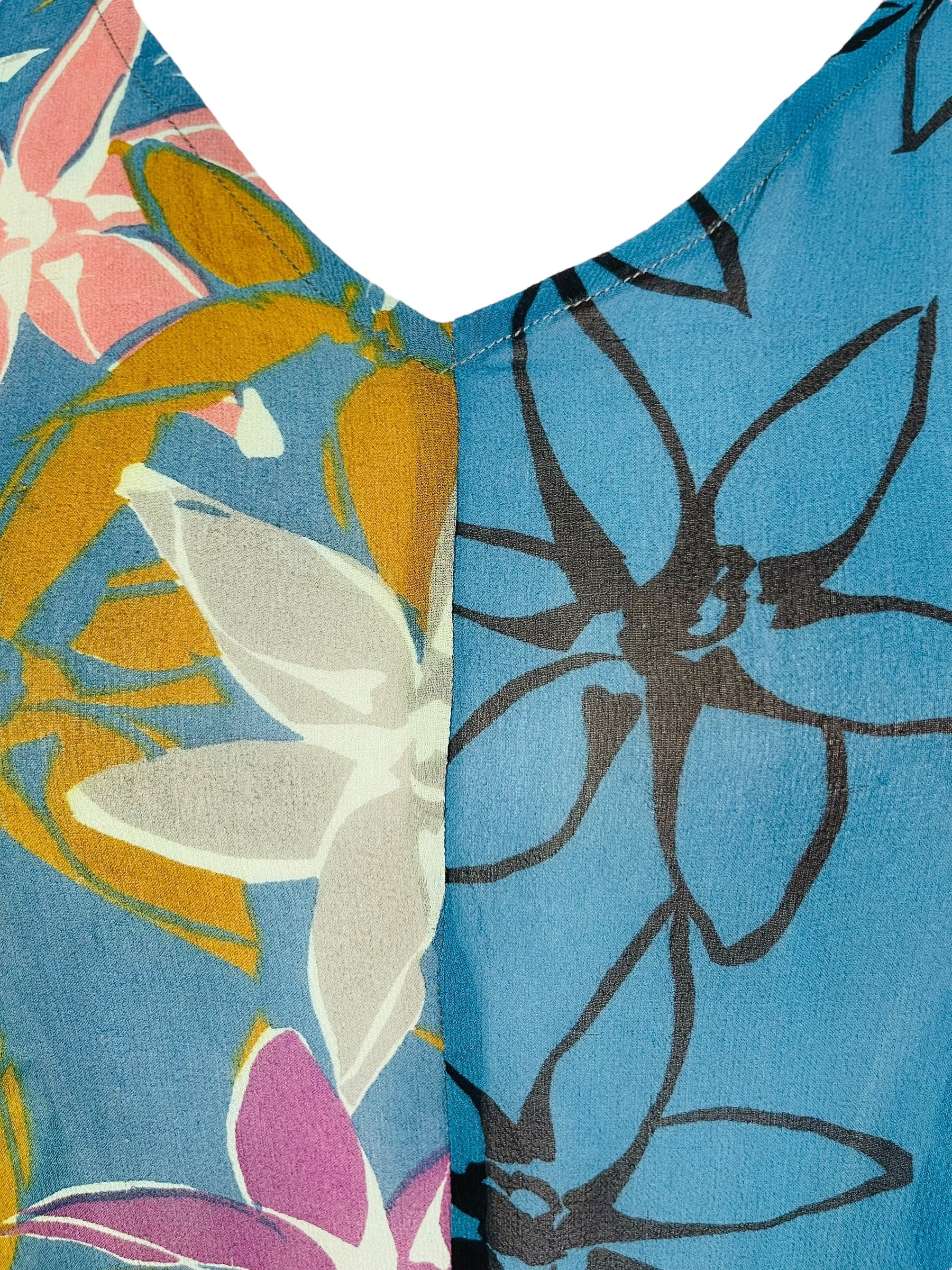 PRG7061 Sheer Wabi Sabi Pure Silk Waterfall Top