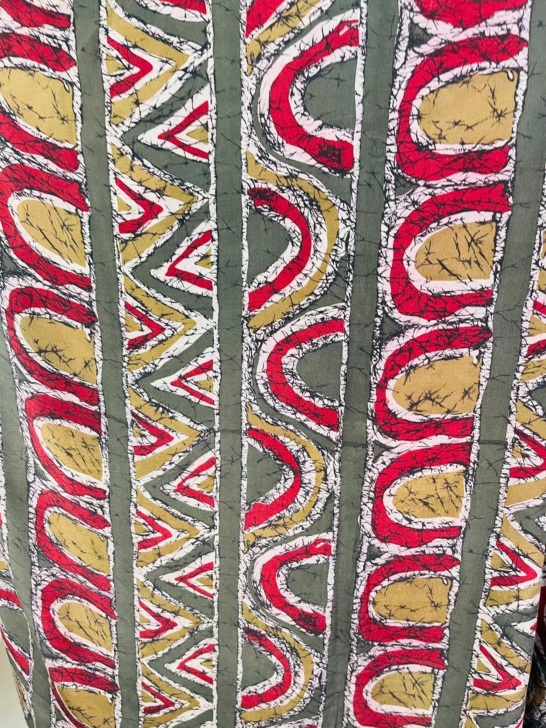 PRC7469 Avatar Pure Silk Midi Length Kaftan