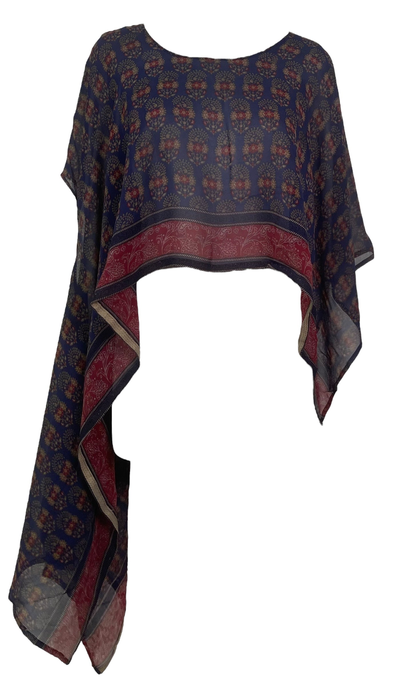 PRG7884 Sheer Avatar Pure Silk Versatile Vest