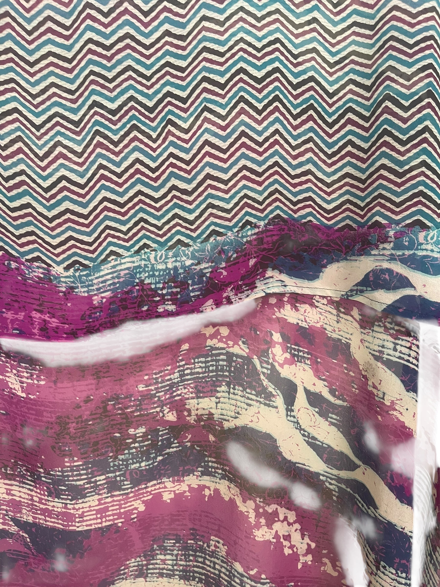 PRG7880 Sheer Avatar Pure Silk Hi Lo Top