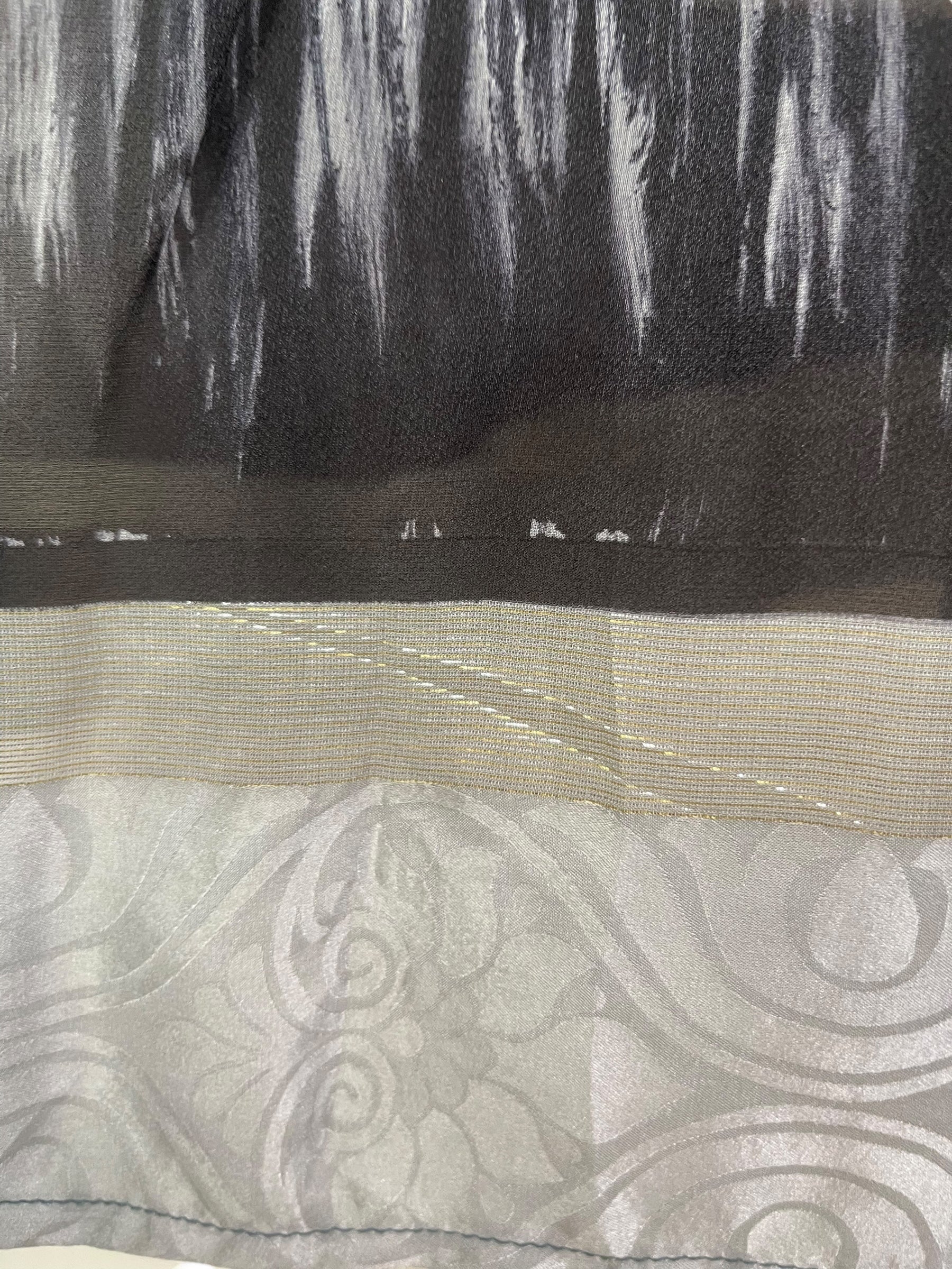 PRG7743 Sheer Avatar Pure Silk Boxy Babydoll Dress