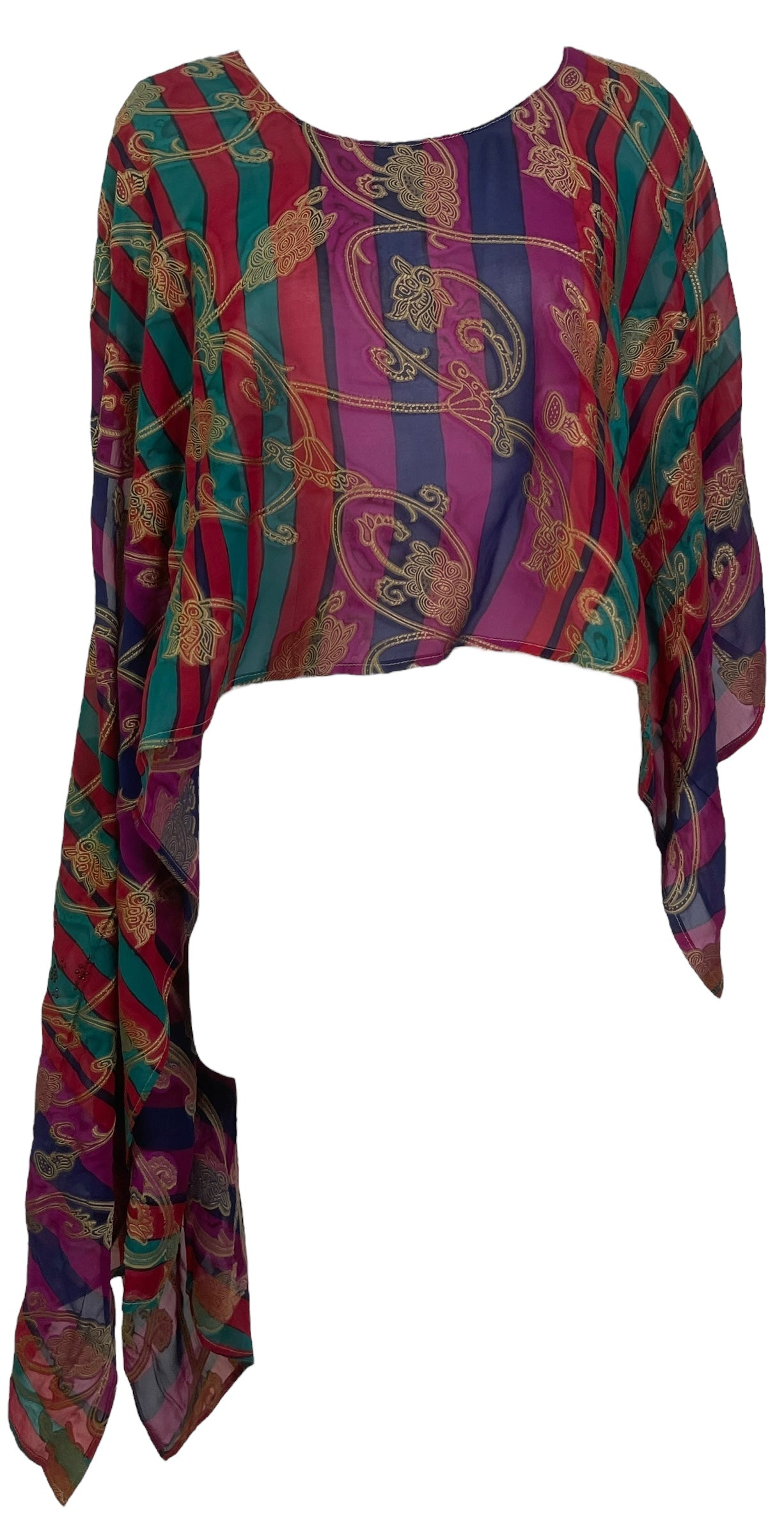 PRG7654A Sheer Avatar Pure Silk Versatile Vest