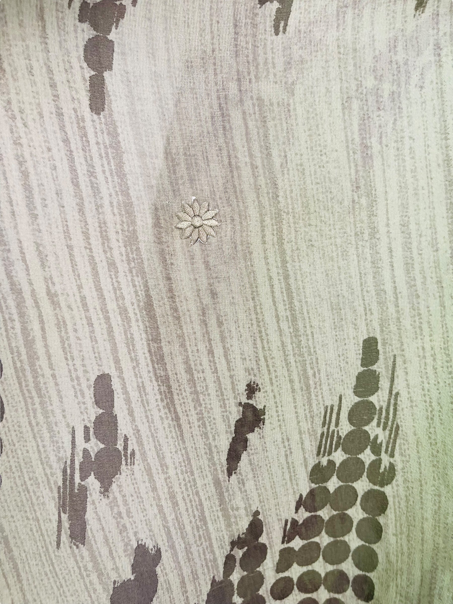 PRG7527 Sheer Avatar Pure Silk Capelet Poncho