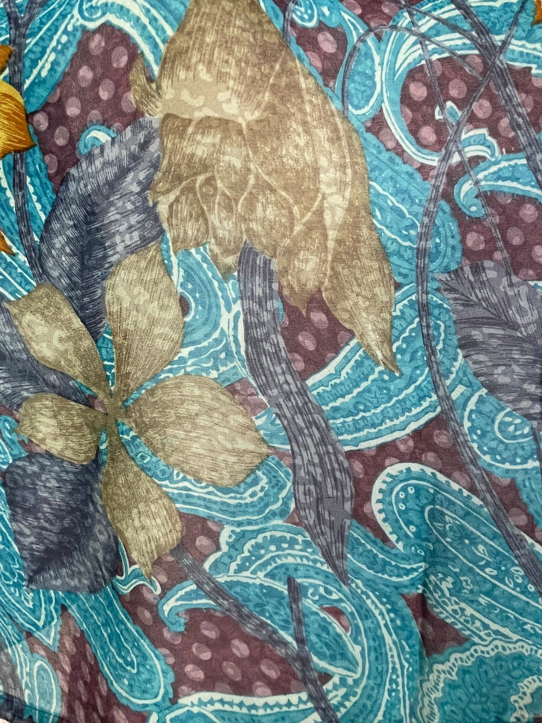 PRG5504 Sheer Avatar Pure Silk Boxy Top