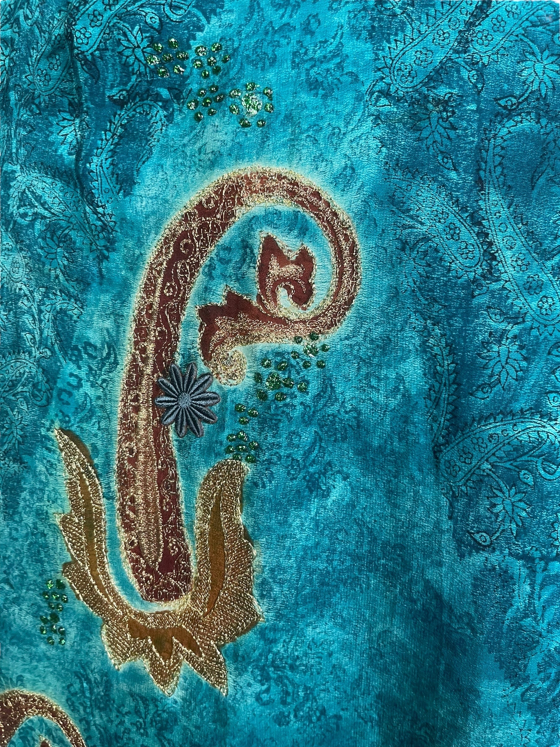 PRC7801 Avatar Pure Silk Self Pocket Tunic Dress