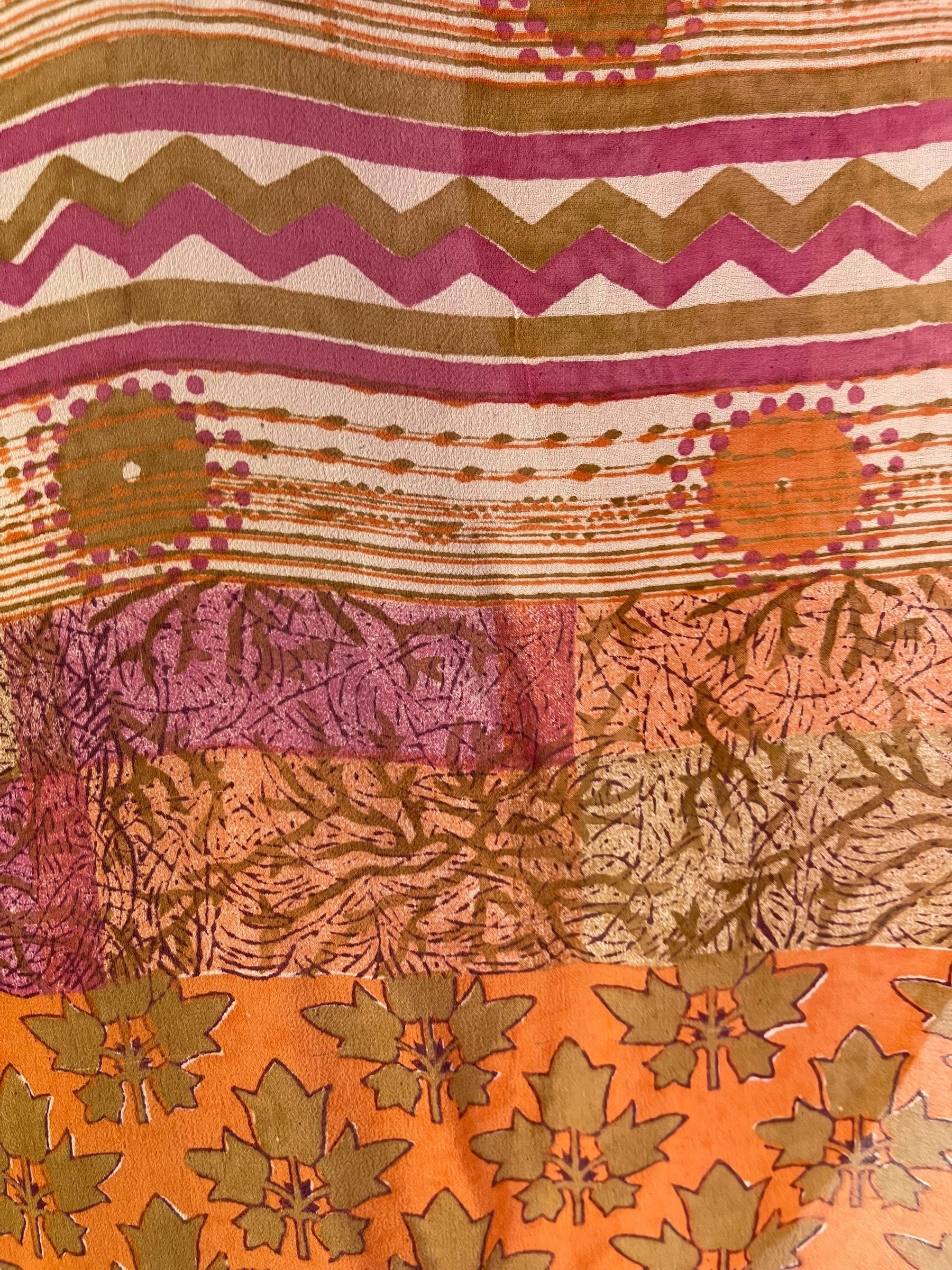 PRG7088 Sheer Wabi Sabi Pure Silk Waterfall Top