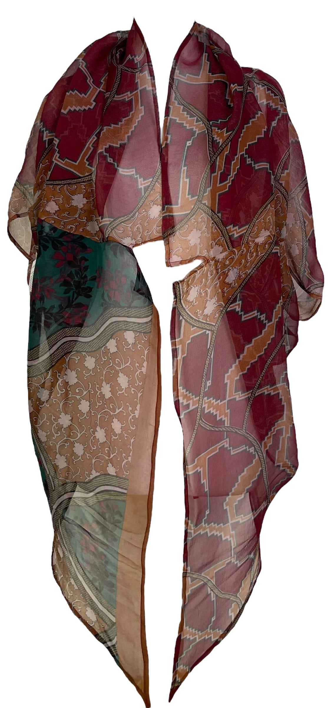 PRG6856 Sheer Avatar Pure Silk Cardigan