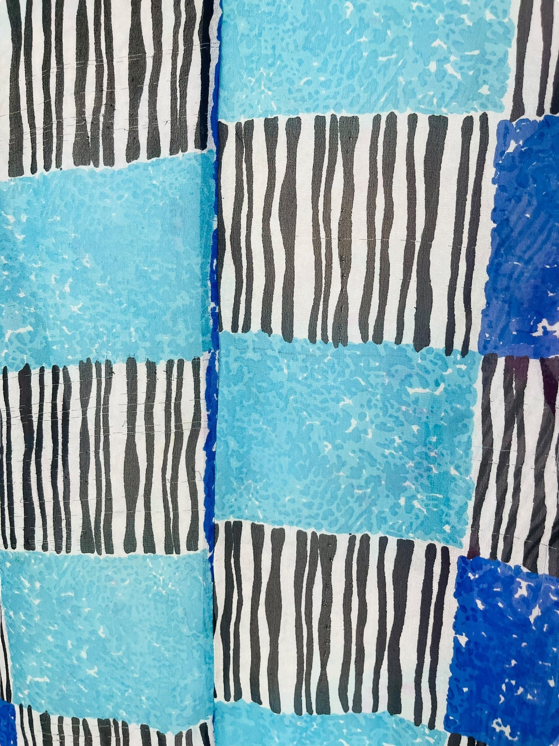 PRG6857 Sheer Wabi Sabi Pure Silk Waterfall Top