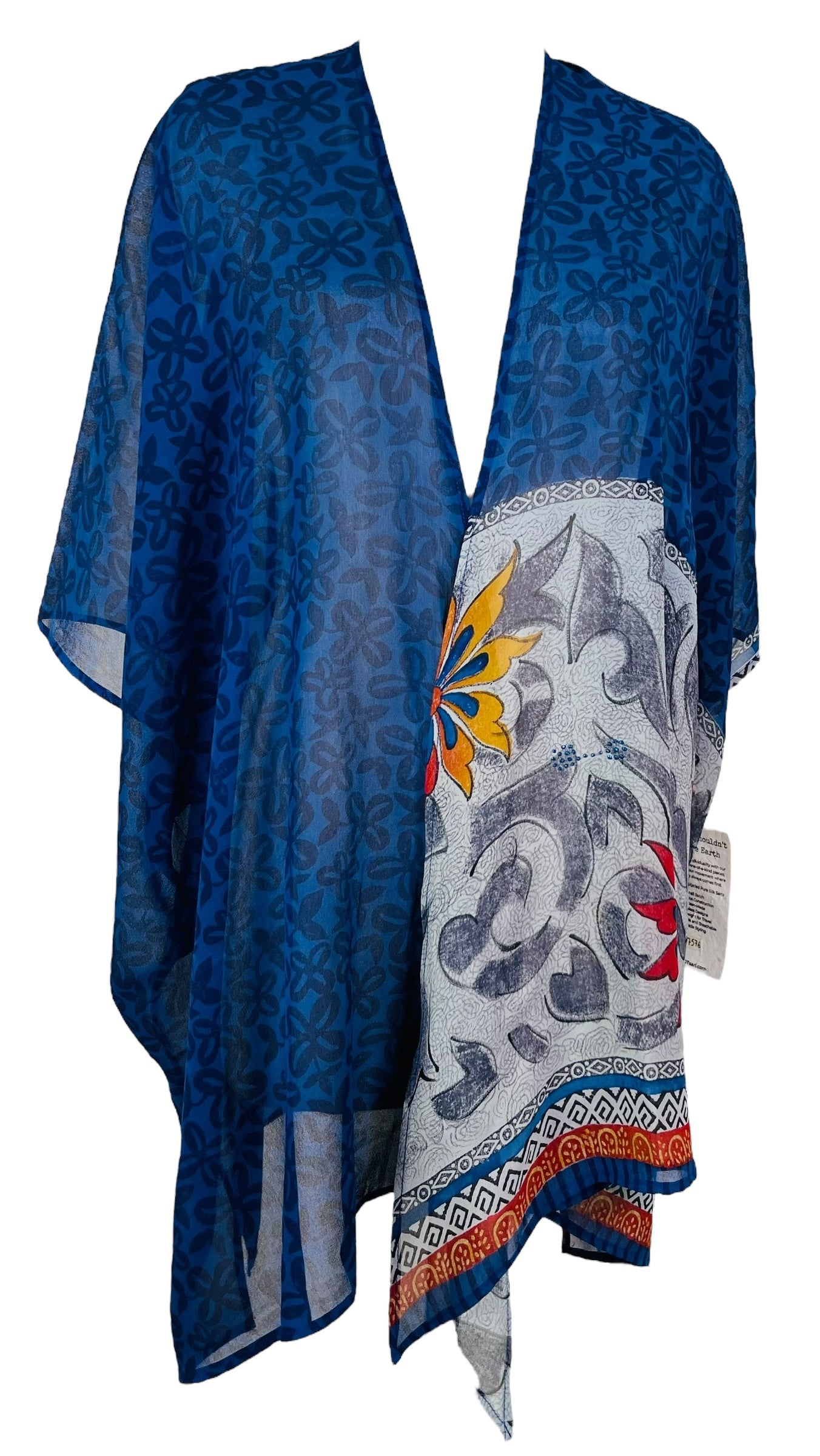 PRG7576 Sheer Avatar Pure Silk Cardigan