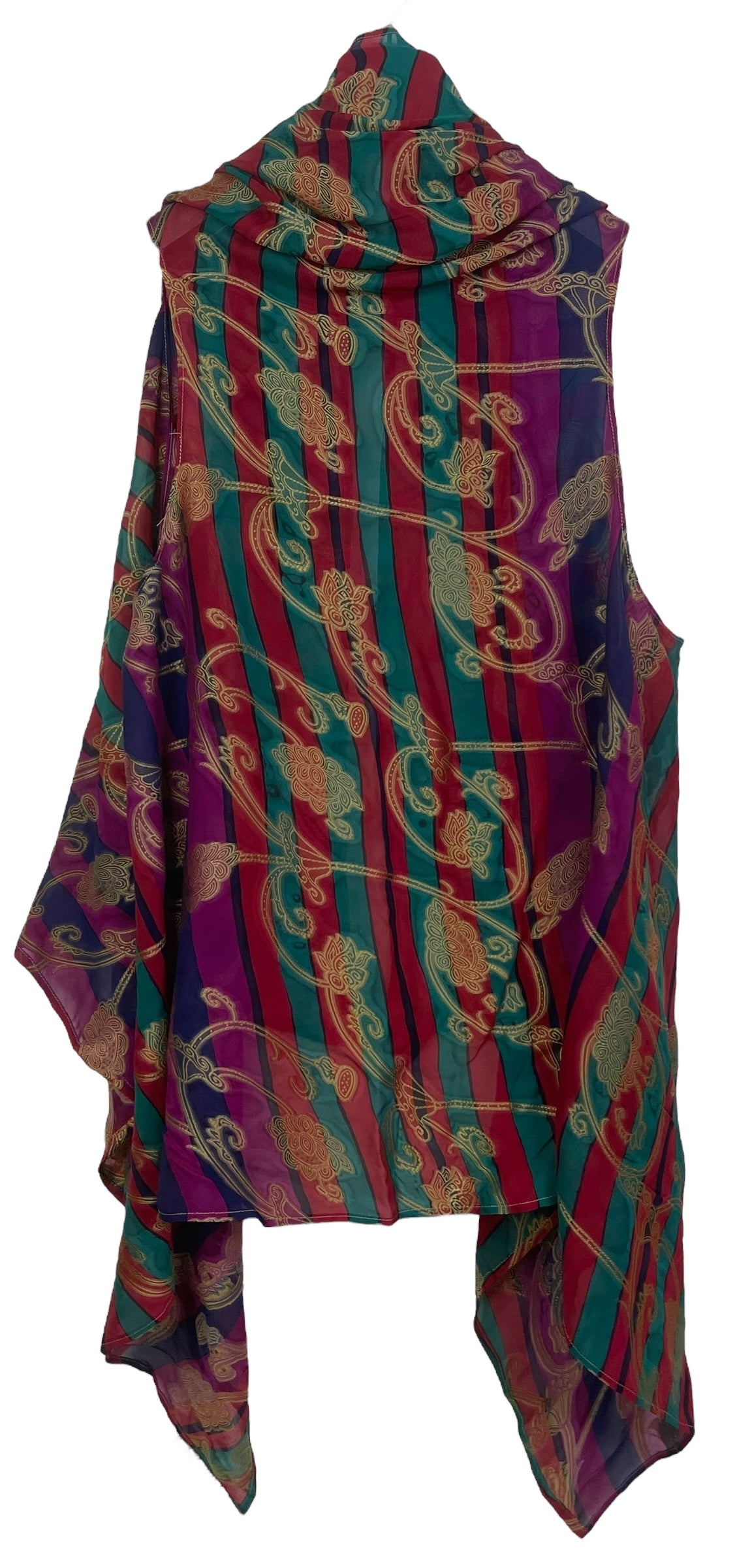 PRG7654A Sheer Avatar Pure Silk Versatile Vest