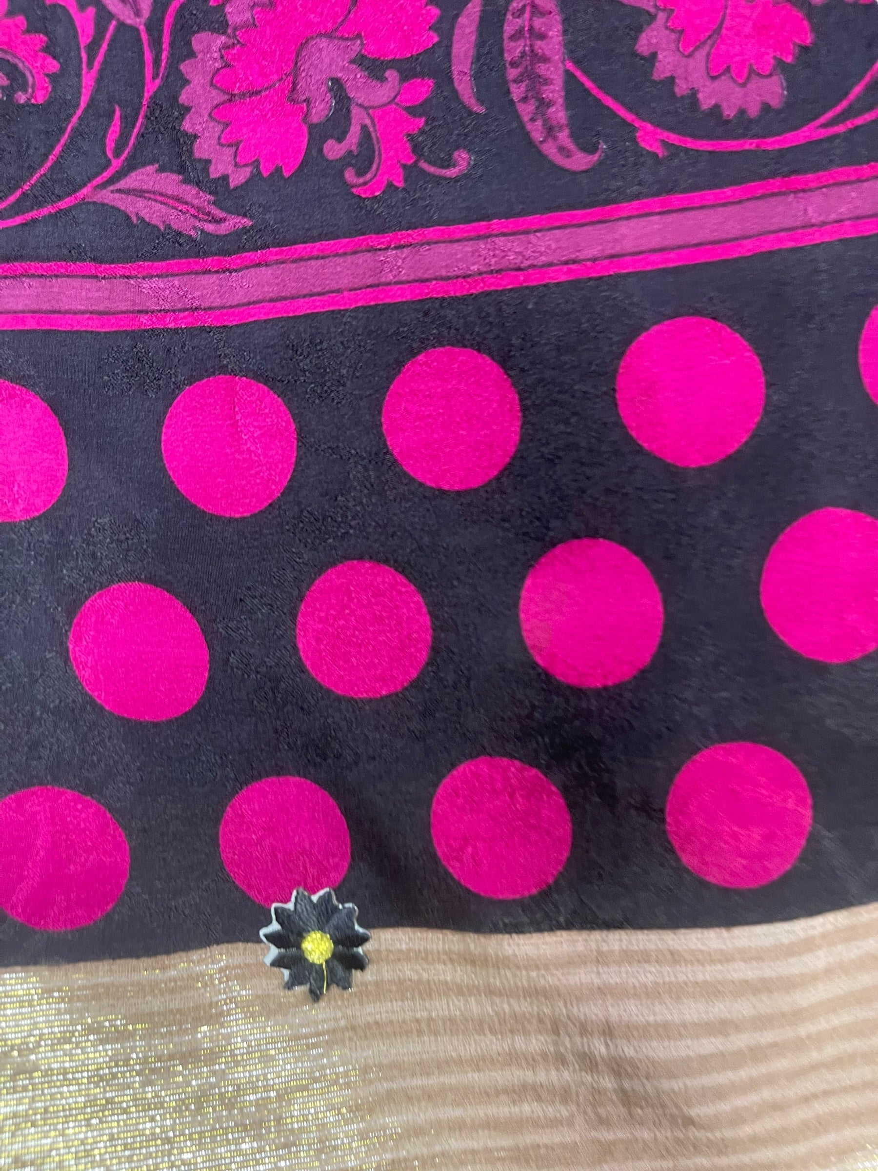 PRC7504 Avatar Pure Silk Capelet Poncho