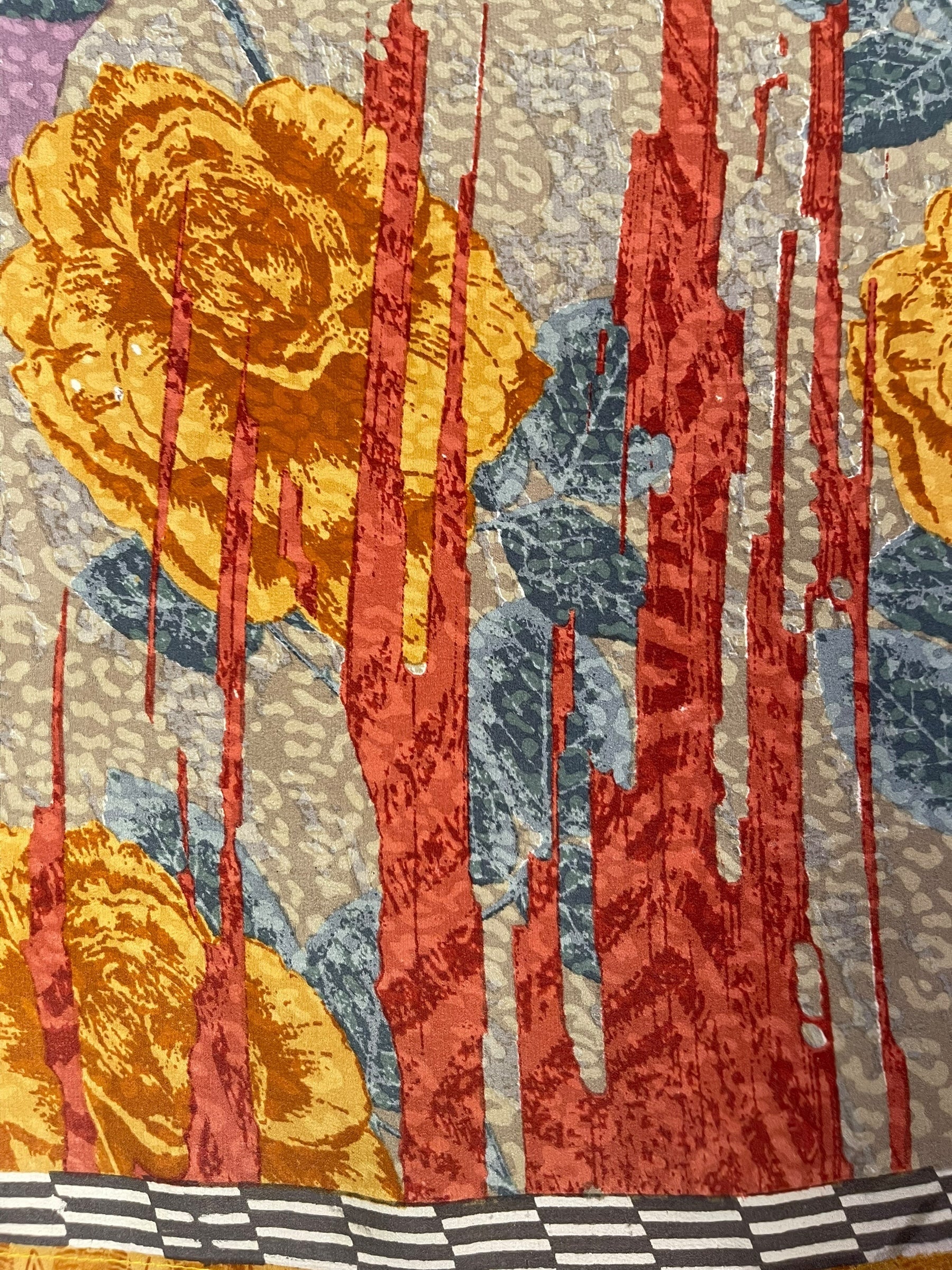 PRC6702 Avatar Pure Silk Capelet Poncho