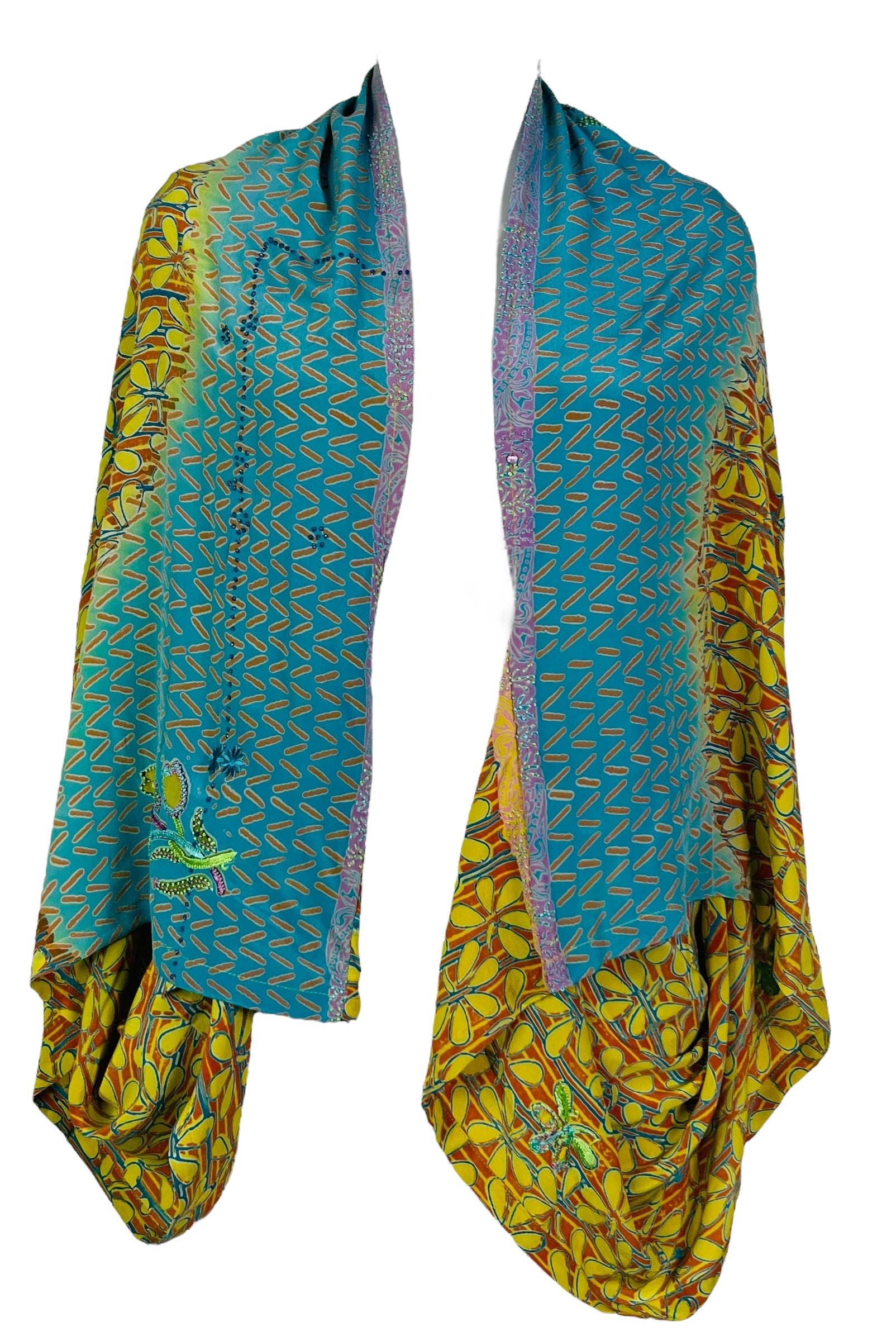 PRC7318 Avatar Pure Silk Shrug