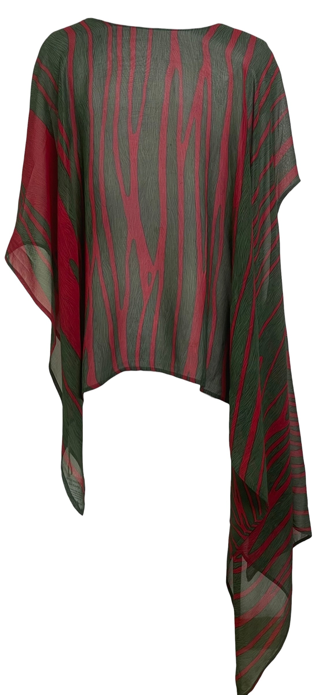 PREVIEW PRG8631 Sheer Avatar Pure Silk Versatile Vest by MARCH2026 – Handmade ethical Vest from sariKNOTsari using upcycled silk. Designed in Canada for travel and slow fashion, loved from Toronto to LA to Sydney. Featuring Zsiska, Bryn Walker and Artisan Leather coats by Rejean Pepin, Pepin designs
