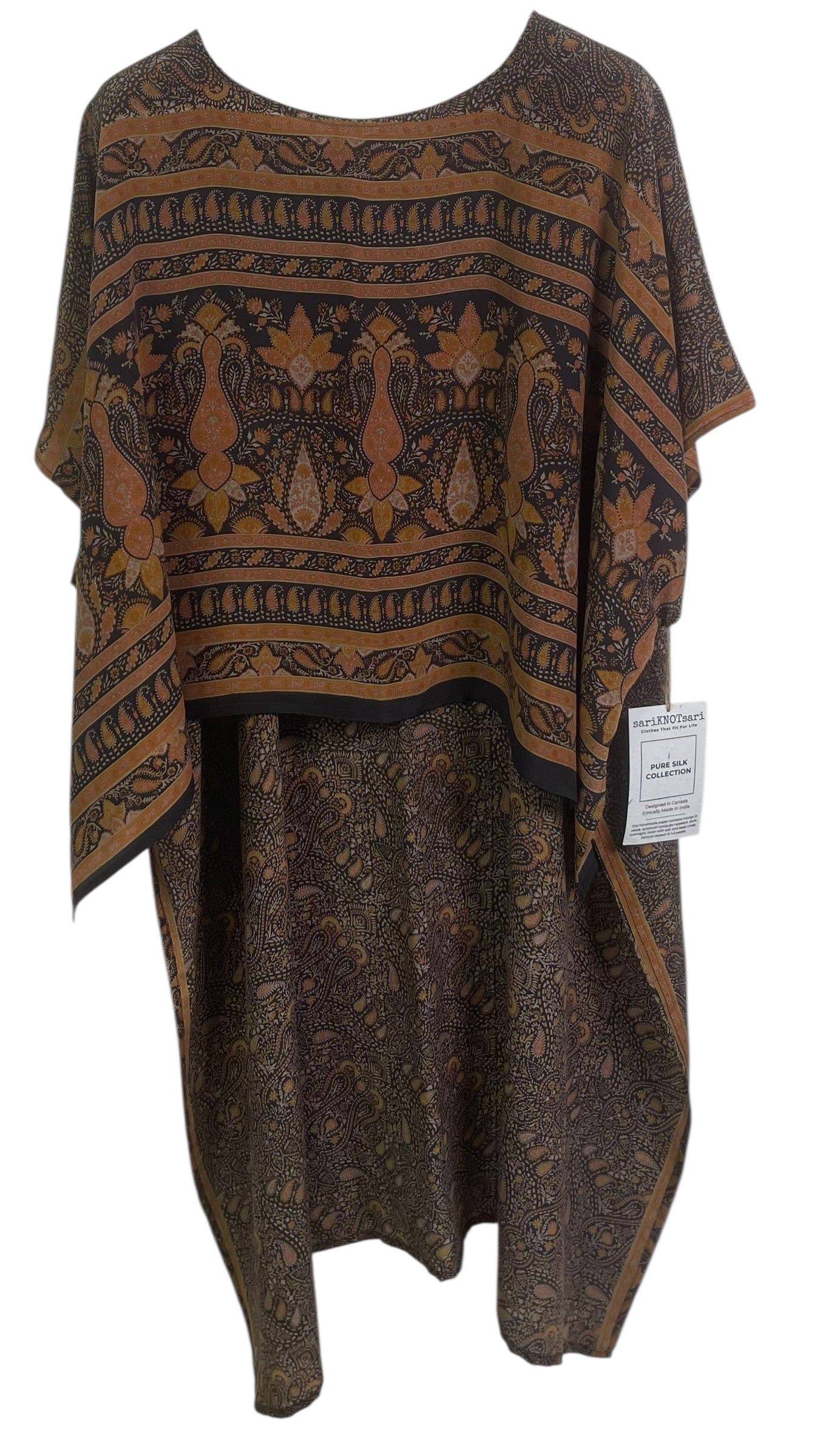 PRC8686 Avatar Pure Silk Hi Lo Top