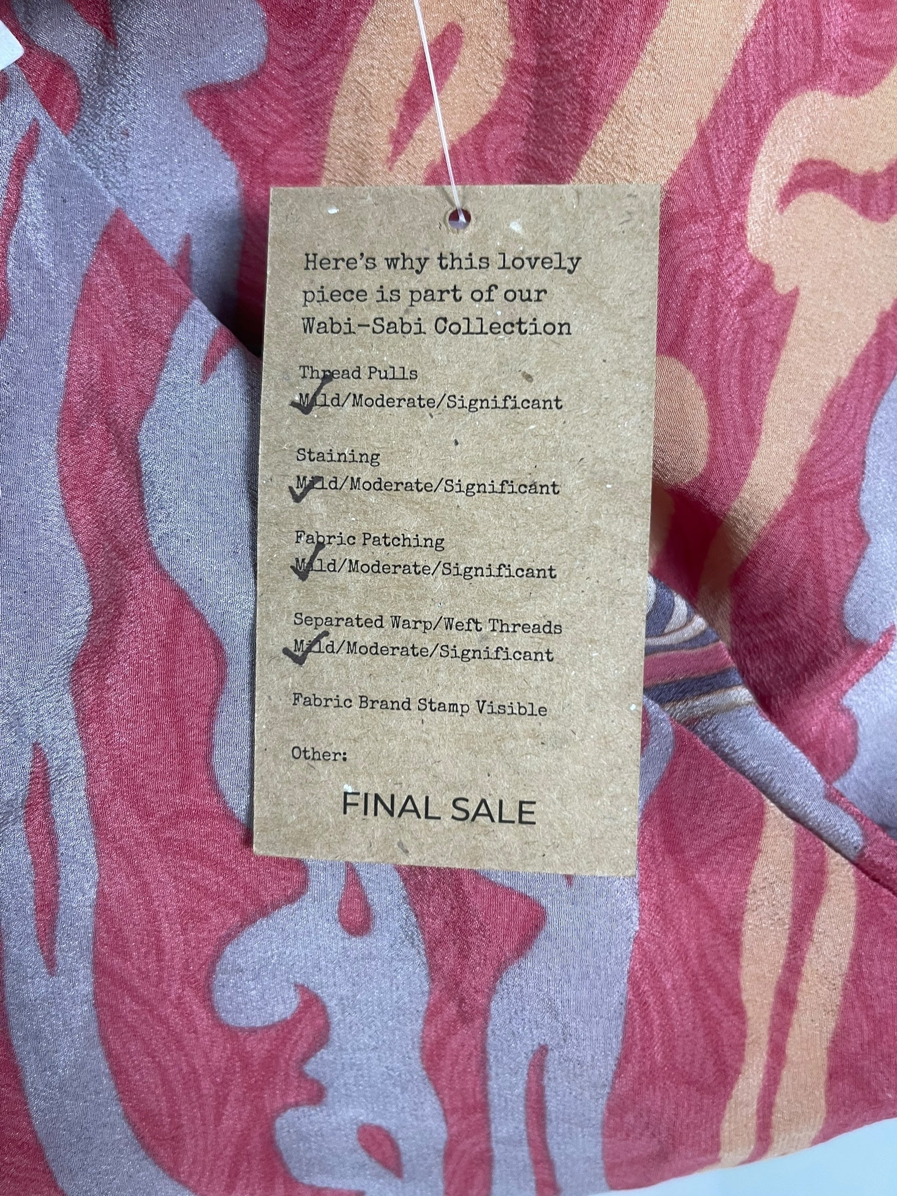 PREVIEW PRC8753 Wabi Sabi Pure Silk Kimono-Sleeved Top by MARCH2026 – Handmade ethical Kimono Top from sariKNOTsari using upcycled silk. Designed in Canada for travel and slow fashion, loved from Toronto to LA to Sydney. Featuring Zsiska, Bryn Walker and Artisan Leather coats by Rejean Pepin, Pepin designs