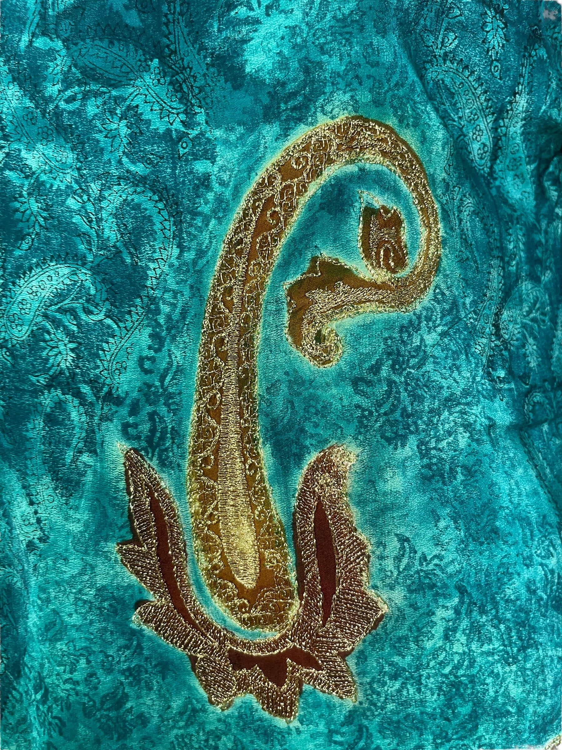 PRC7801 Avatar Pure Silk Self Pocket Tunic Dress