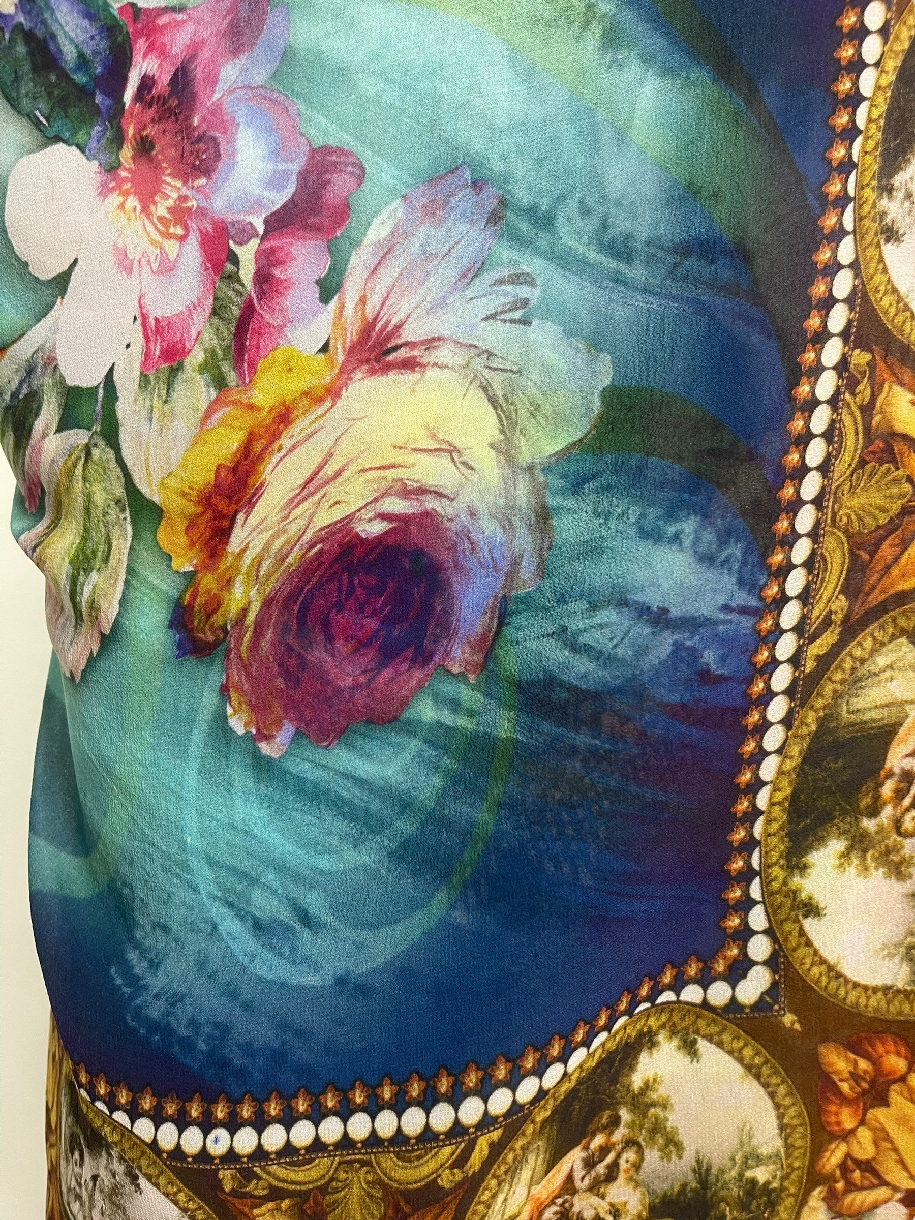 PREVIEW PRG8040B Sheer Pure Silk Wabi Sabi Capelet Poncho by DECEMBER2025 – Handmade ethical Poncho from sariKNOTsari using upcycled silk. Designed in Canada for travel and slow fashion, loved from Toronto to LA to Sydney.