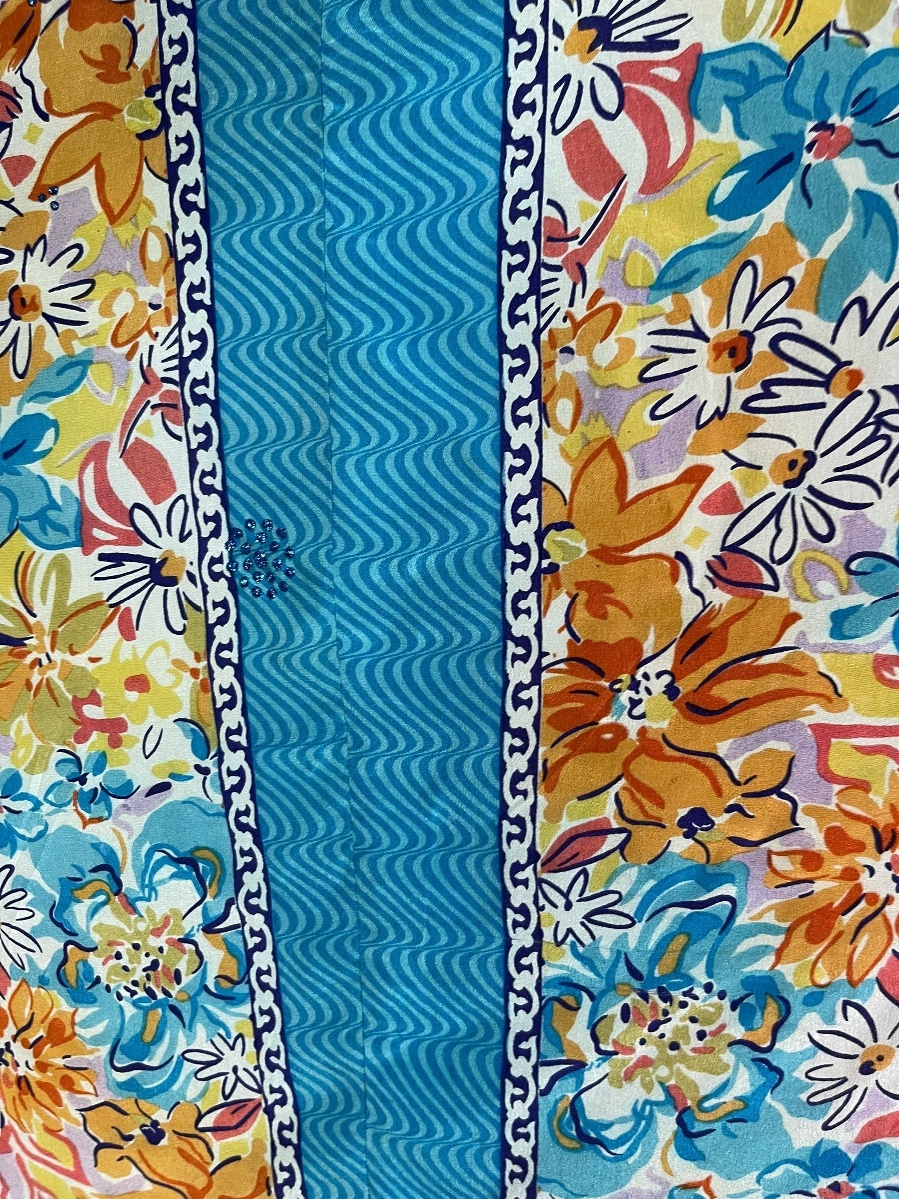 PRC7274 Wabi Sabi Pure Silk Waterfall Top