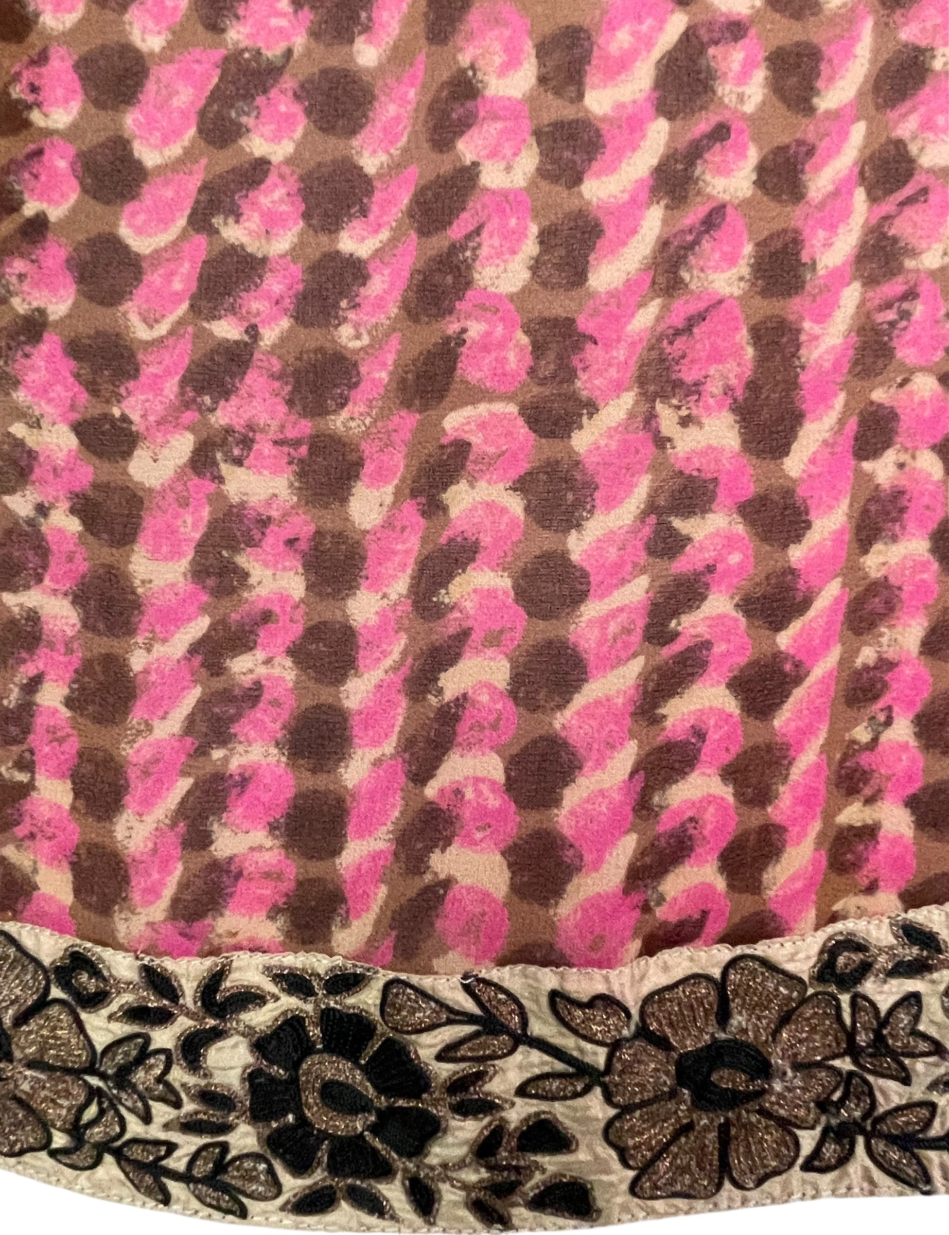 PRG7484 Sheer Avatar Pure Silk Boxy Top