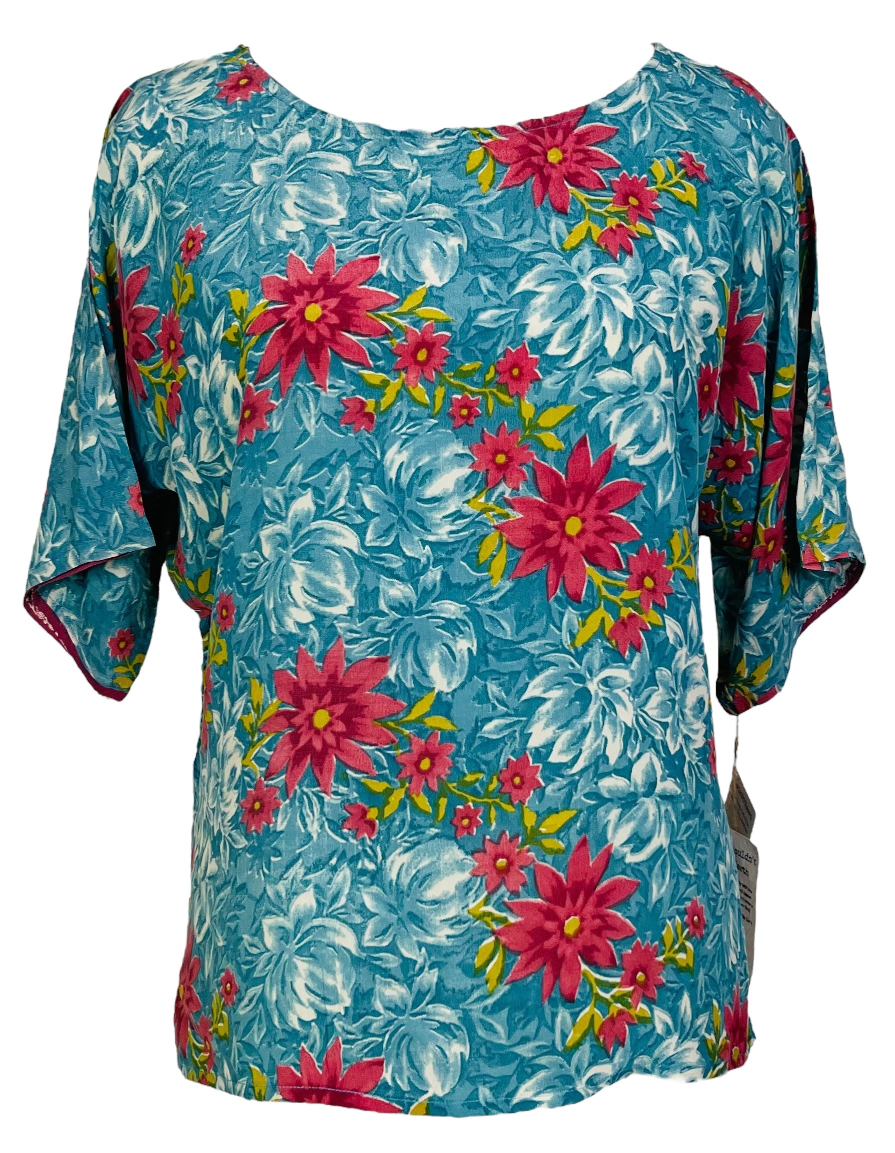 PRC6699 Avatar Pure Silk Side Slit Top