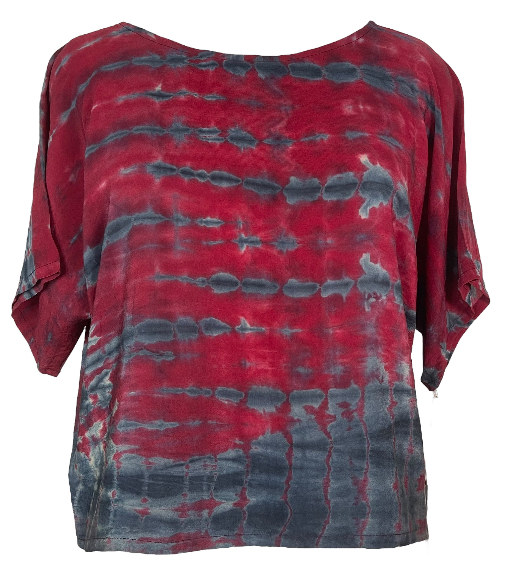 PRC7938 Avatar Pure Silk Boxy Top