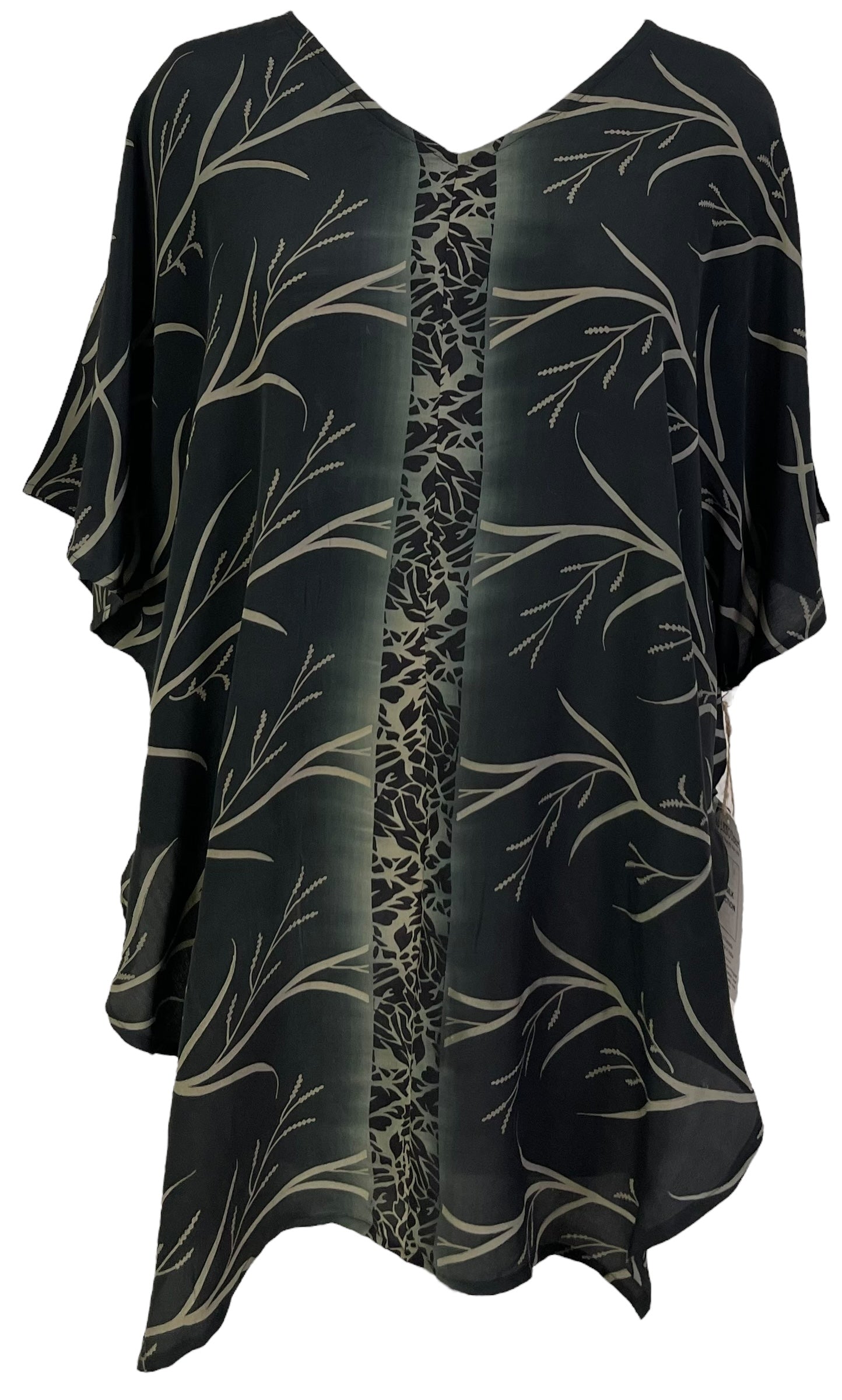 PRC6965 Avatar Pure Silk Waterfall Top