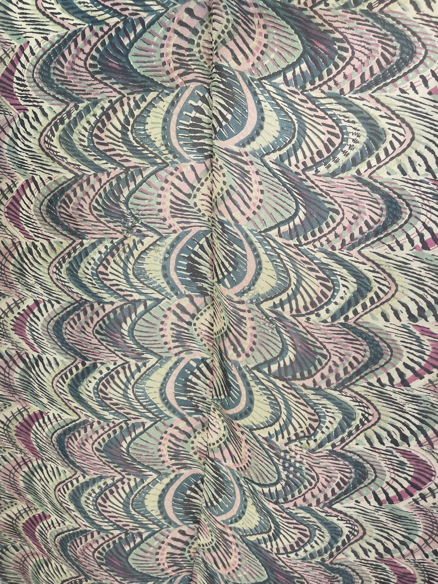 PRG7266 Sheer Wabi Sabi Pure Silk Cardigan