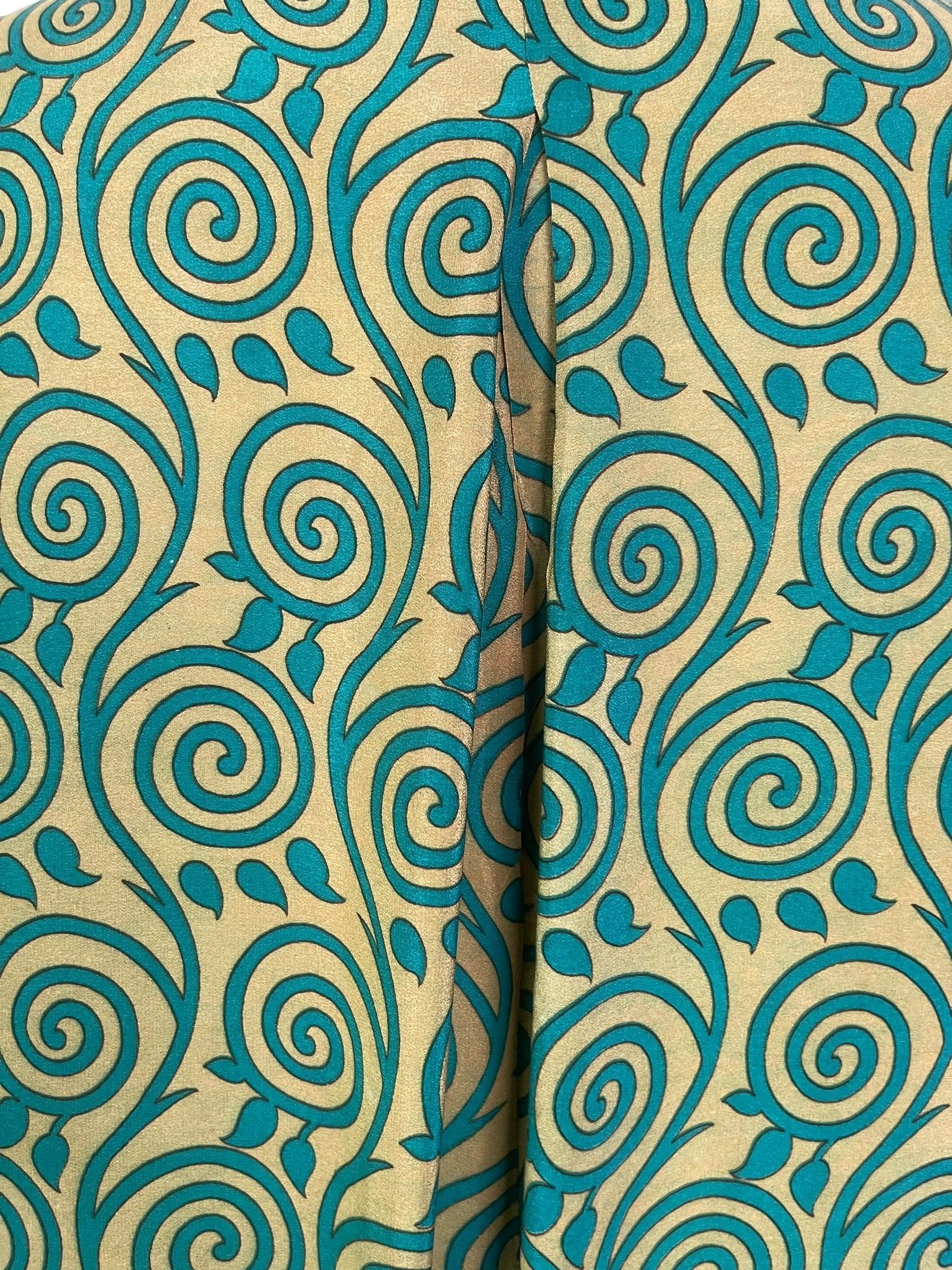 PRC7805 Avatar Pure Silk Self Pocket Tunic Dress